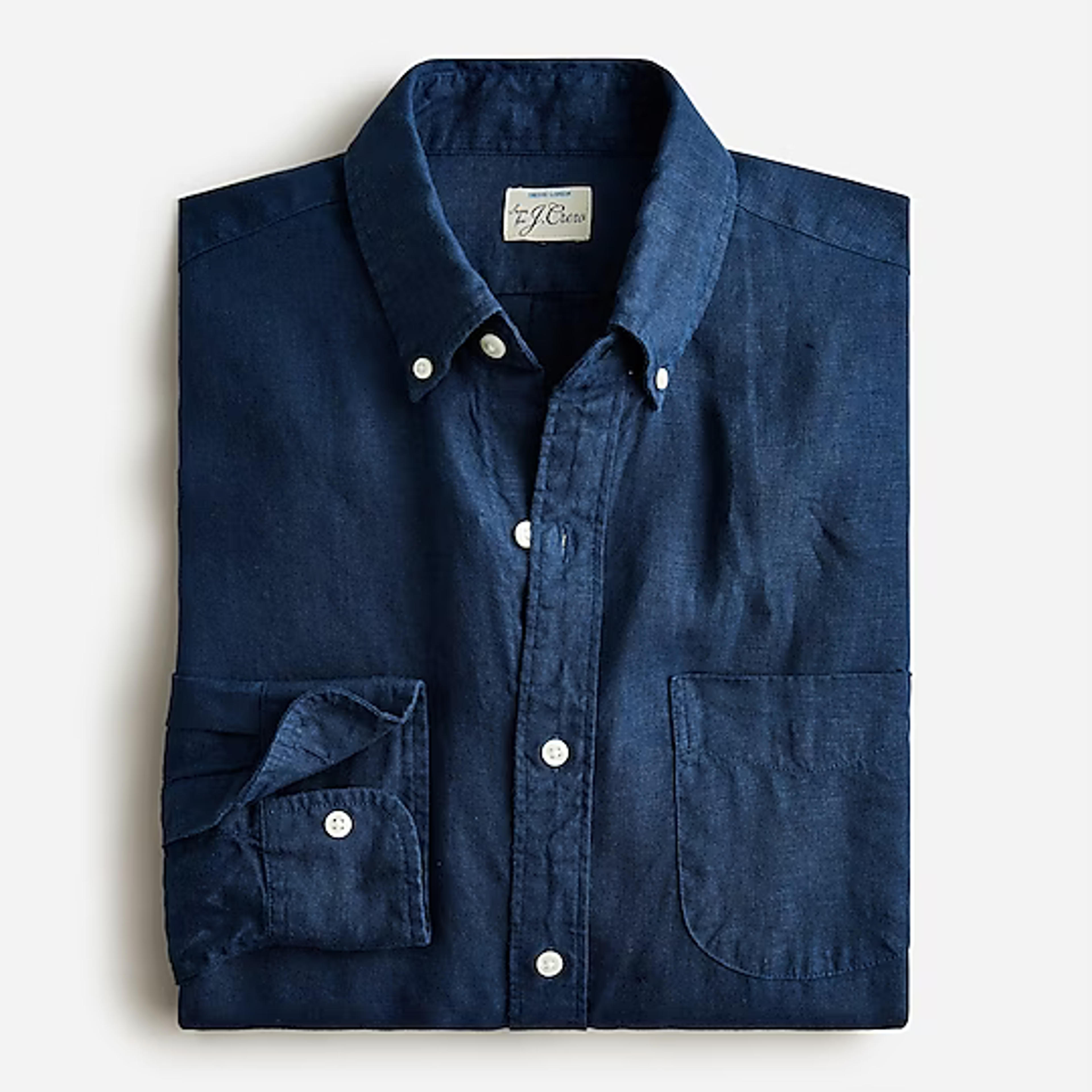 J.Crew: Baird McNutt Irish Linen Shirt For Men