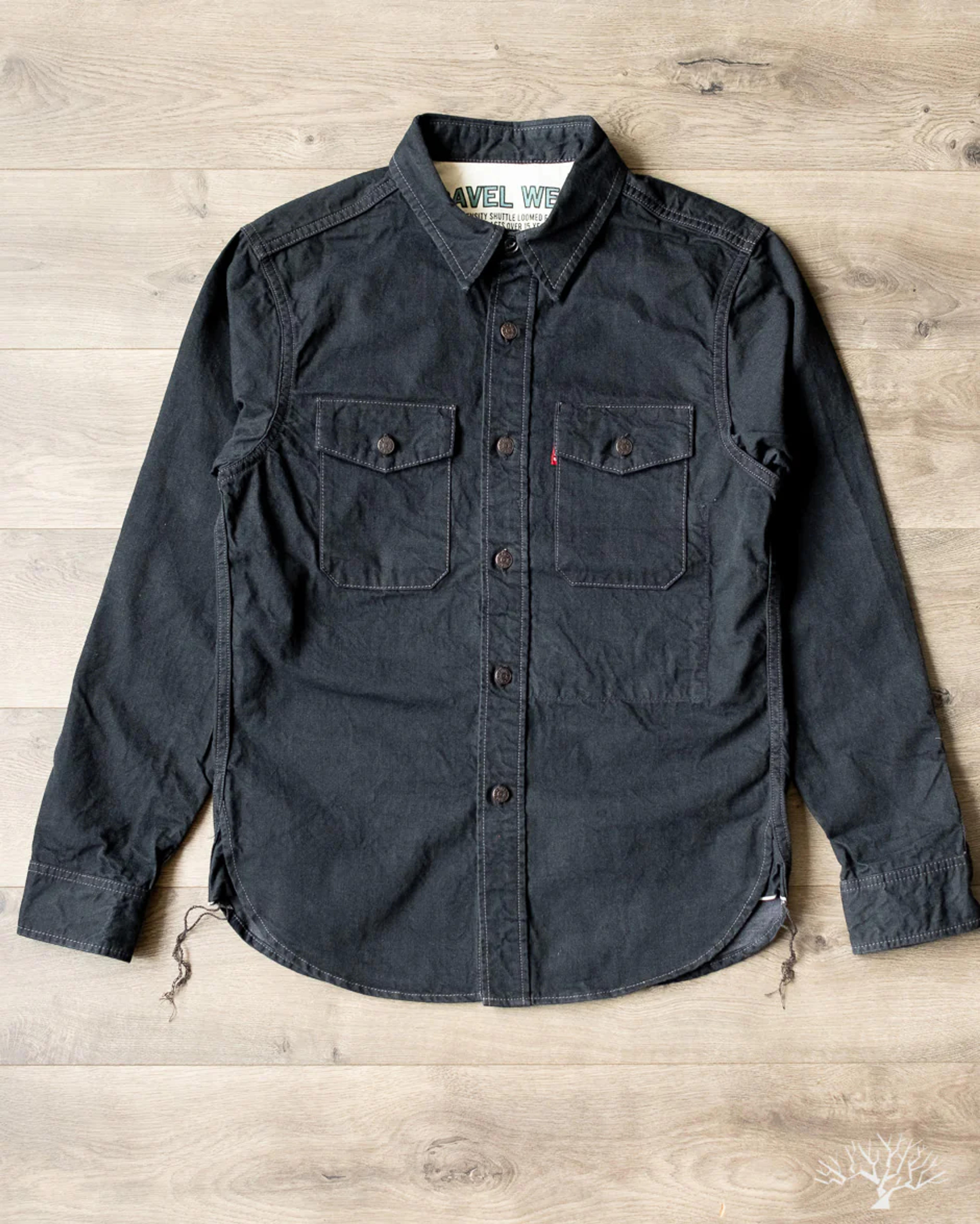 UES - Traveling Shirt - Black – Withered Fig