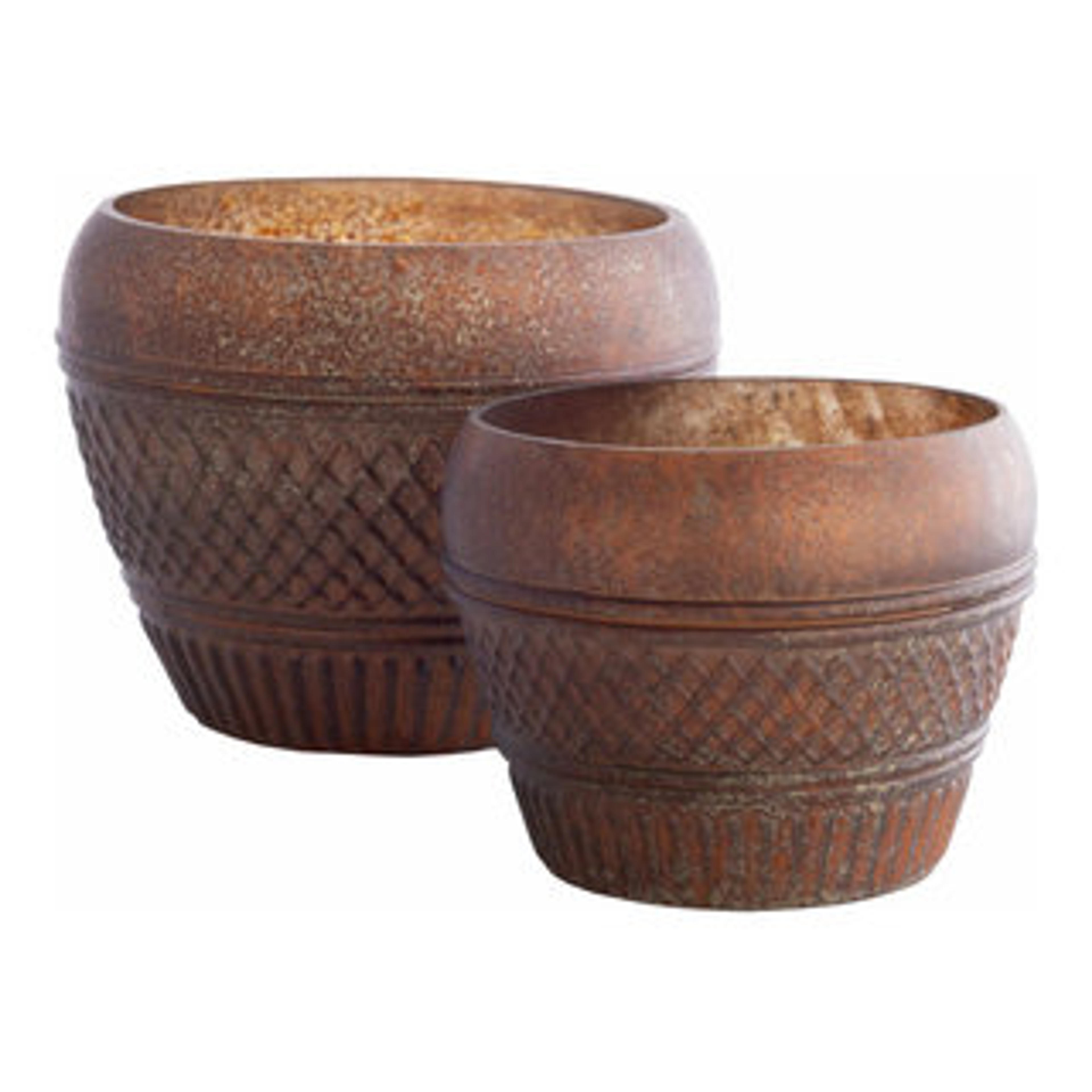 Rissing - Rustic - Indoor Pots And Planters - by Hauteloom | Houzz