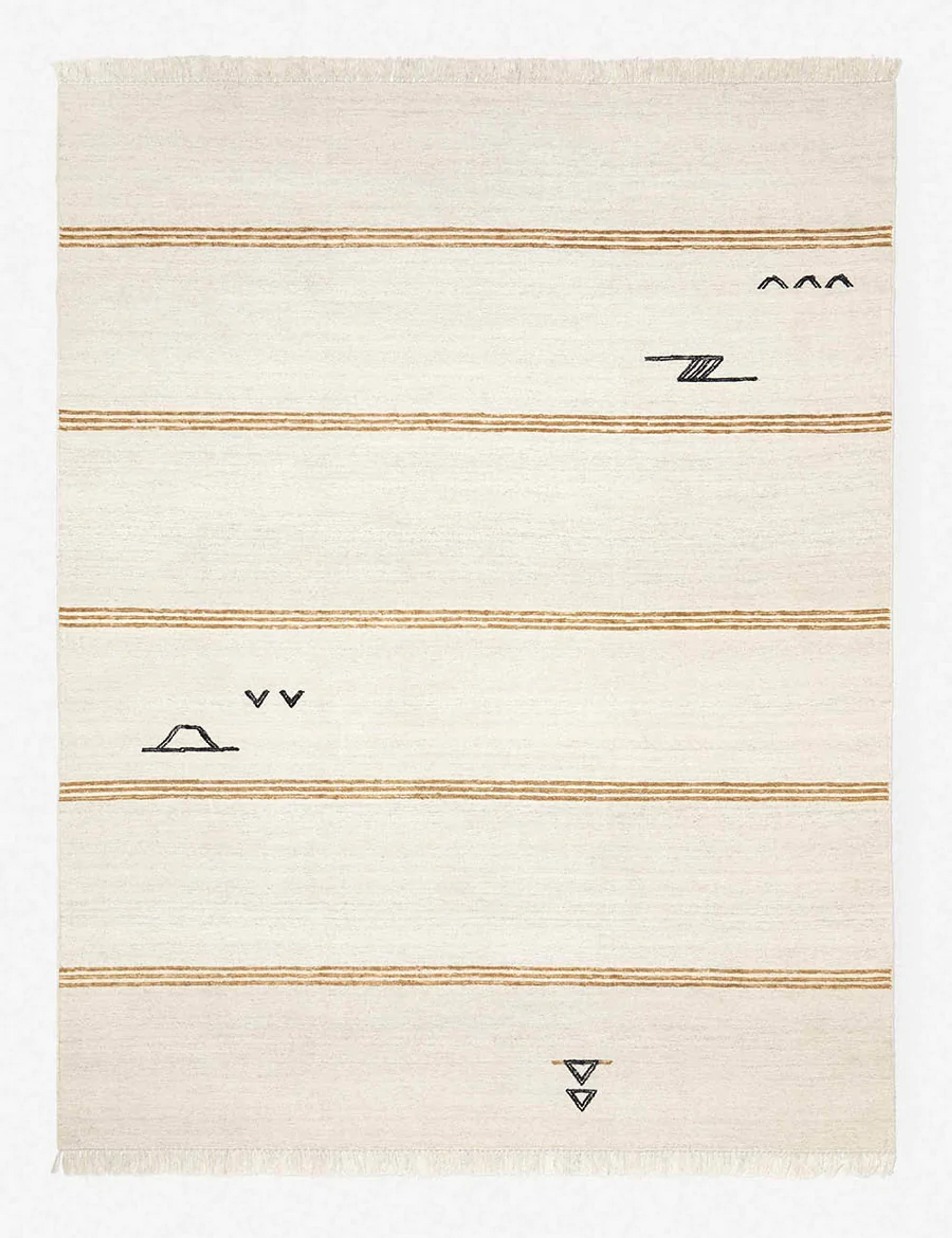 Sarah Sherman Samuel Minimalist Iconic Stripe Rug