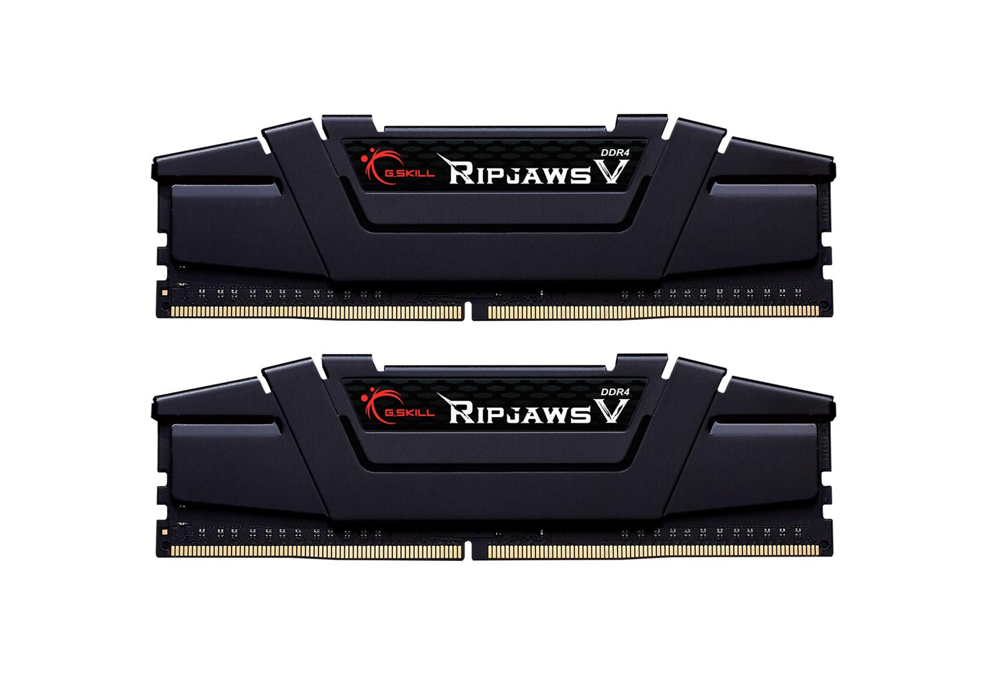 Amazon.com: G.Skill Ripjaws V Series 32GB (2 x 16GB) SDRAM de 288 pines (PC4-28800) DDR4 3600 CL16-19-39 1.35V memoria de escritorio de doble canal modelo F4-3600C16D-32GVKC : Electrónica