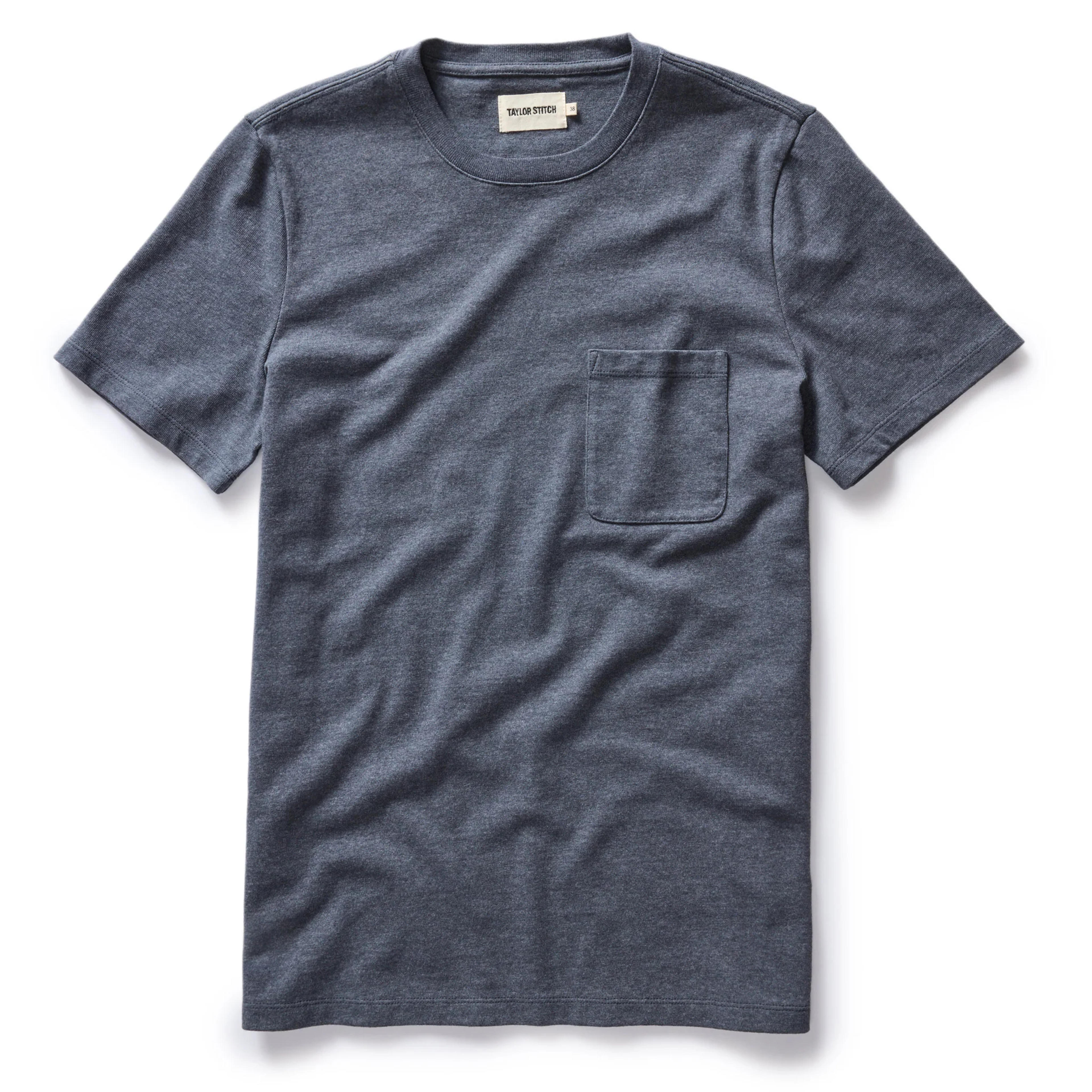 The Heavy Bag Tee in Faded Blue | Taylor Stitch - Classic Men’s Clothing