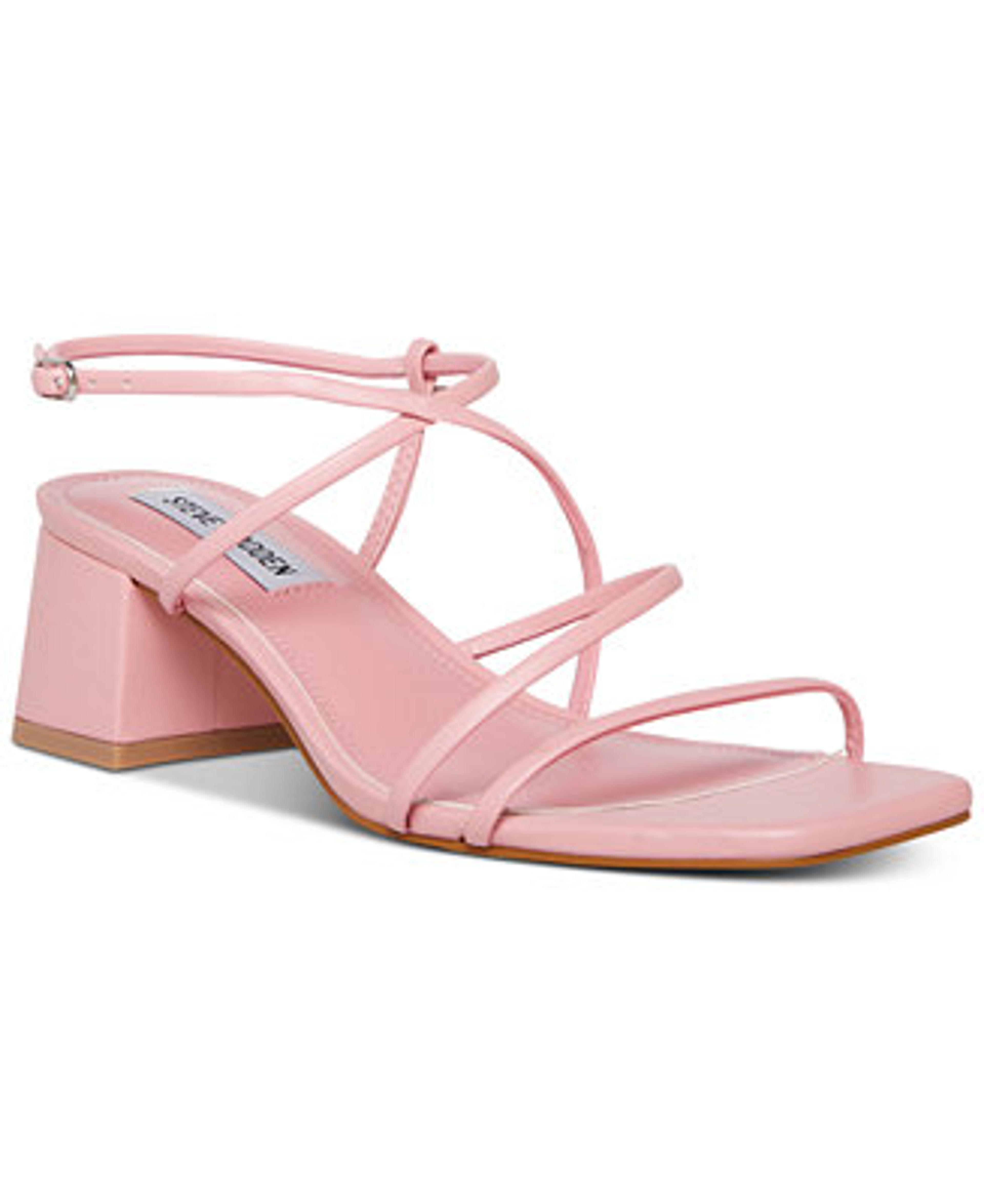 Steve Madden Women's Rianna Strappy Block-Heel Sandals & Reviews - Sandals - Shoes - Macy's