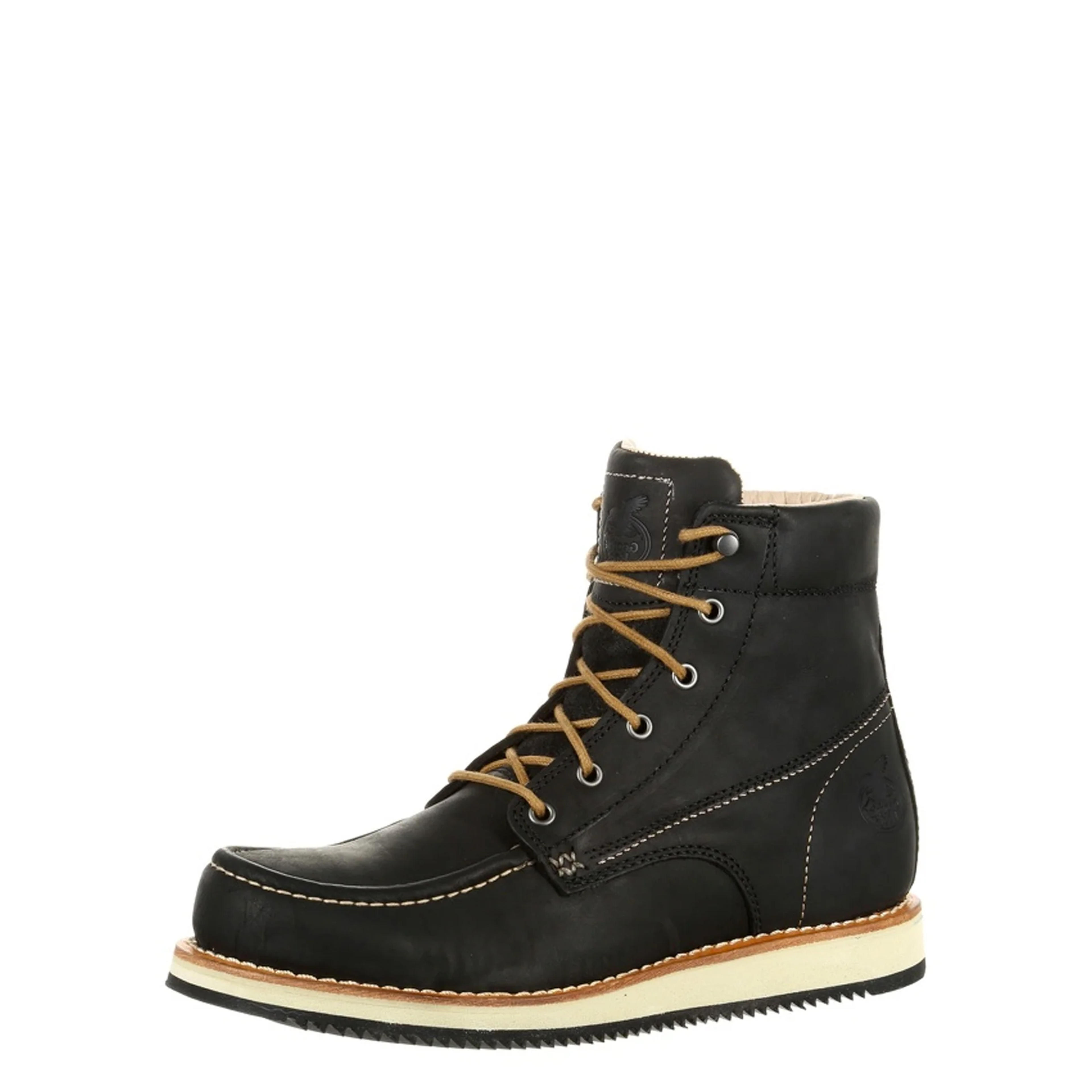 Georgia | Men's Small Batch Wedge Boot | Black