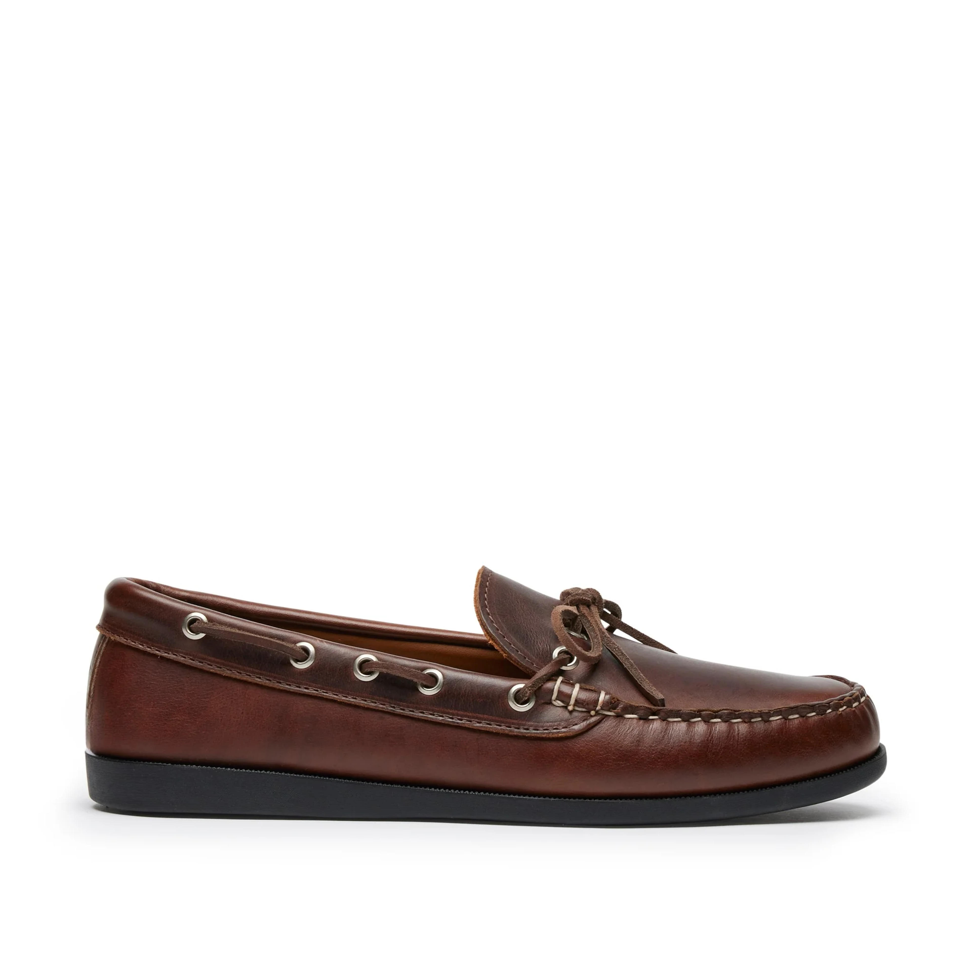 In Stock Men’s Canoe Shoe: Brown – Quoddy.com