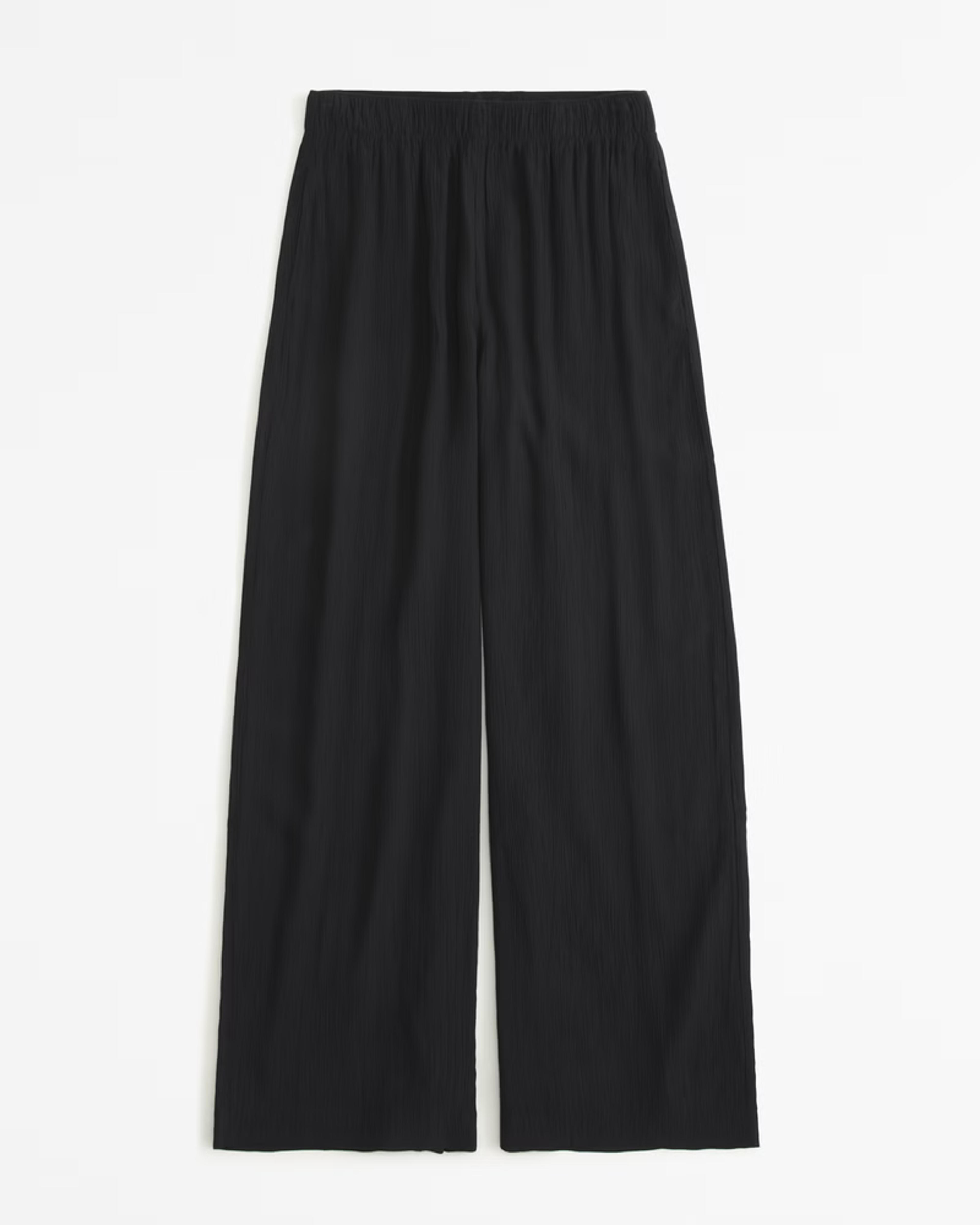 Women's Crinkle Textured Pull-On Pant | Women's Bottoms | Abercrombie.com