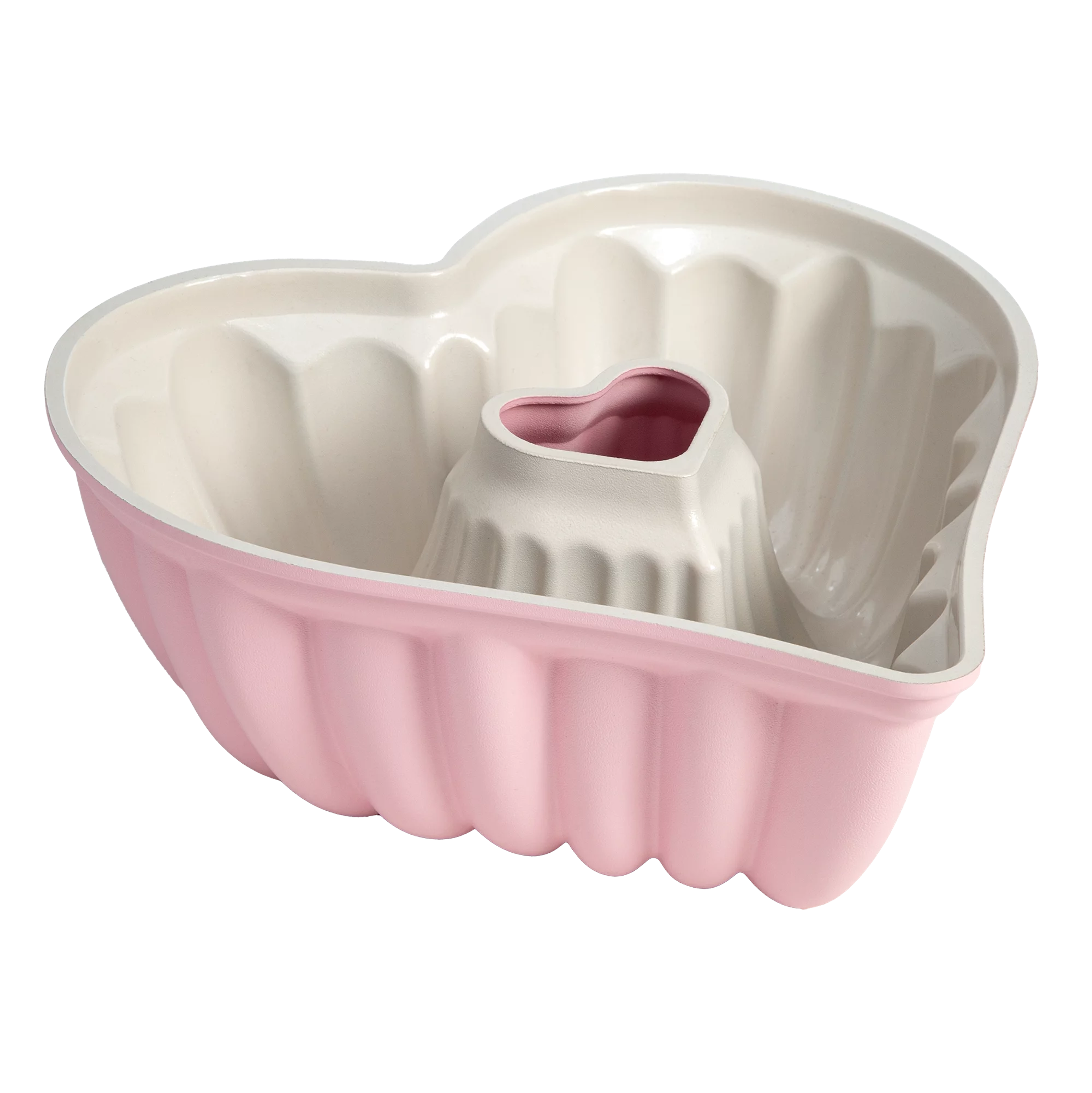 Paris Hilton Premium Nonstick Heart Shaped Fluted Pan, Dishwasher Safe, 9.5 inch, Pink - Walmart.com