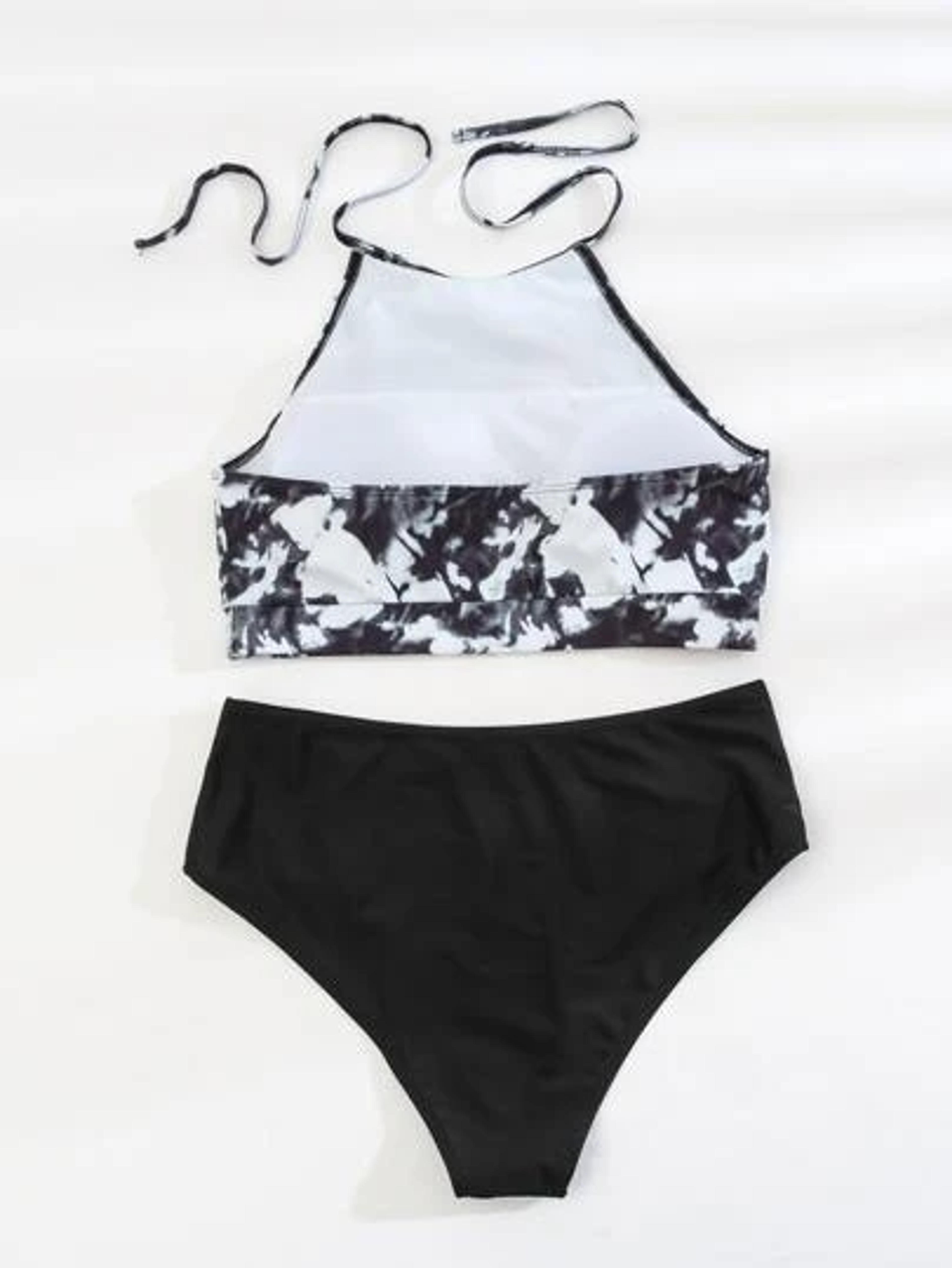 Is That The New Allover Print High Waisted Bikini Swimsuit ??| ROMWE USA