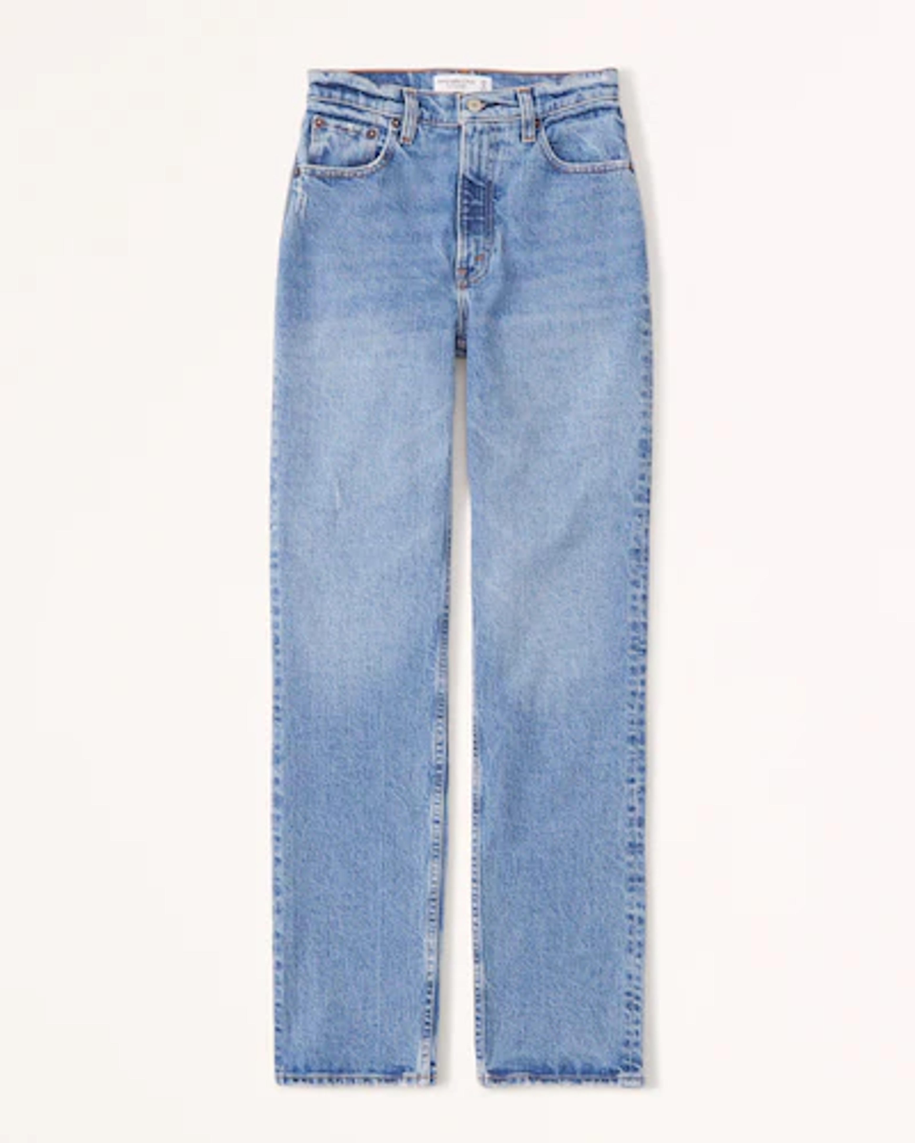 Women's Ultra High Rise 90s Straight Jean | Women's | Abercrombie.com