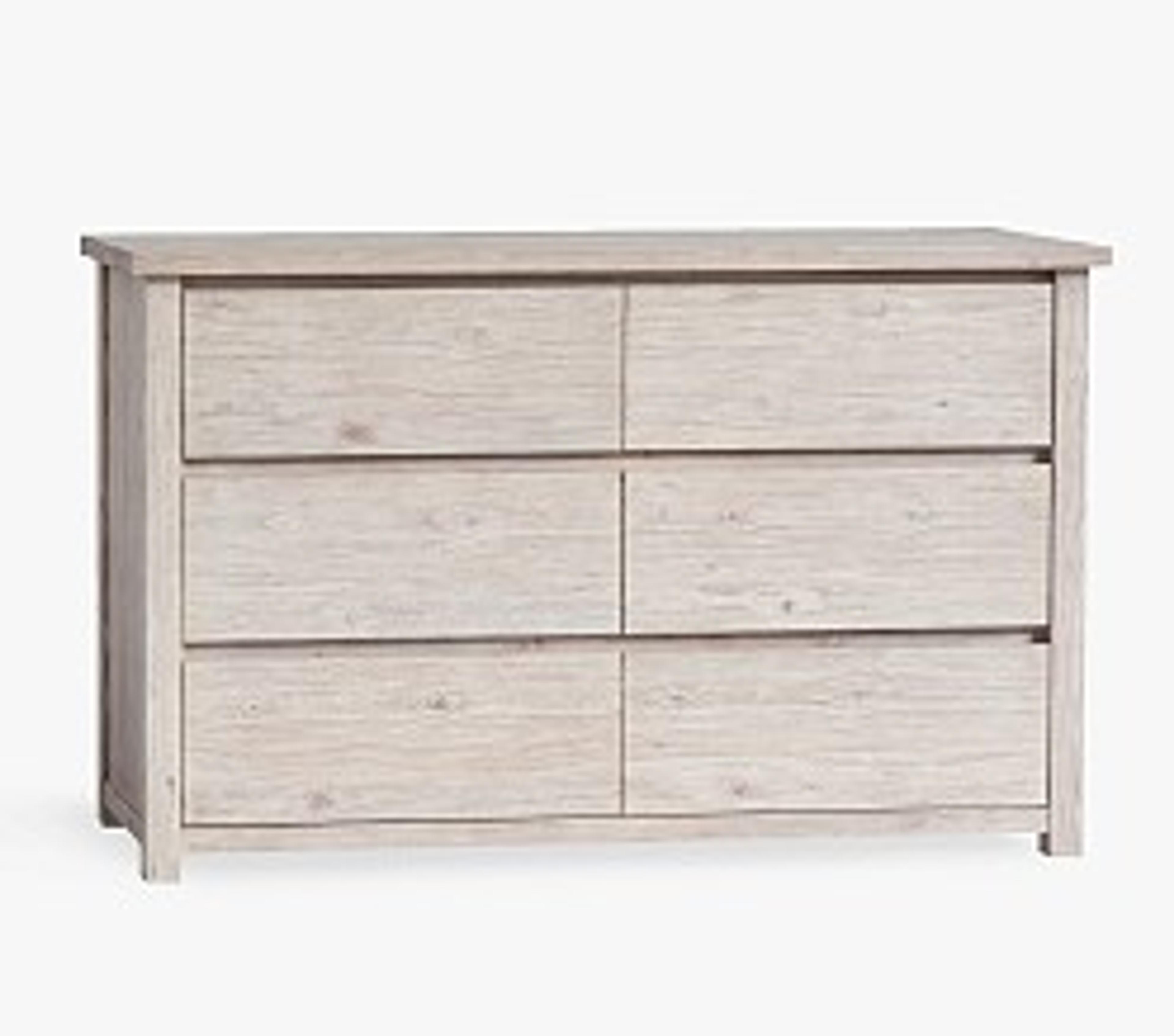 Costa Extra-Wide Dresser, Weathered White