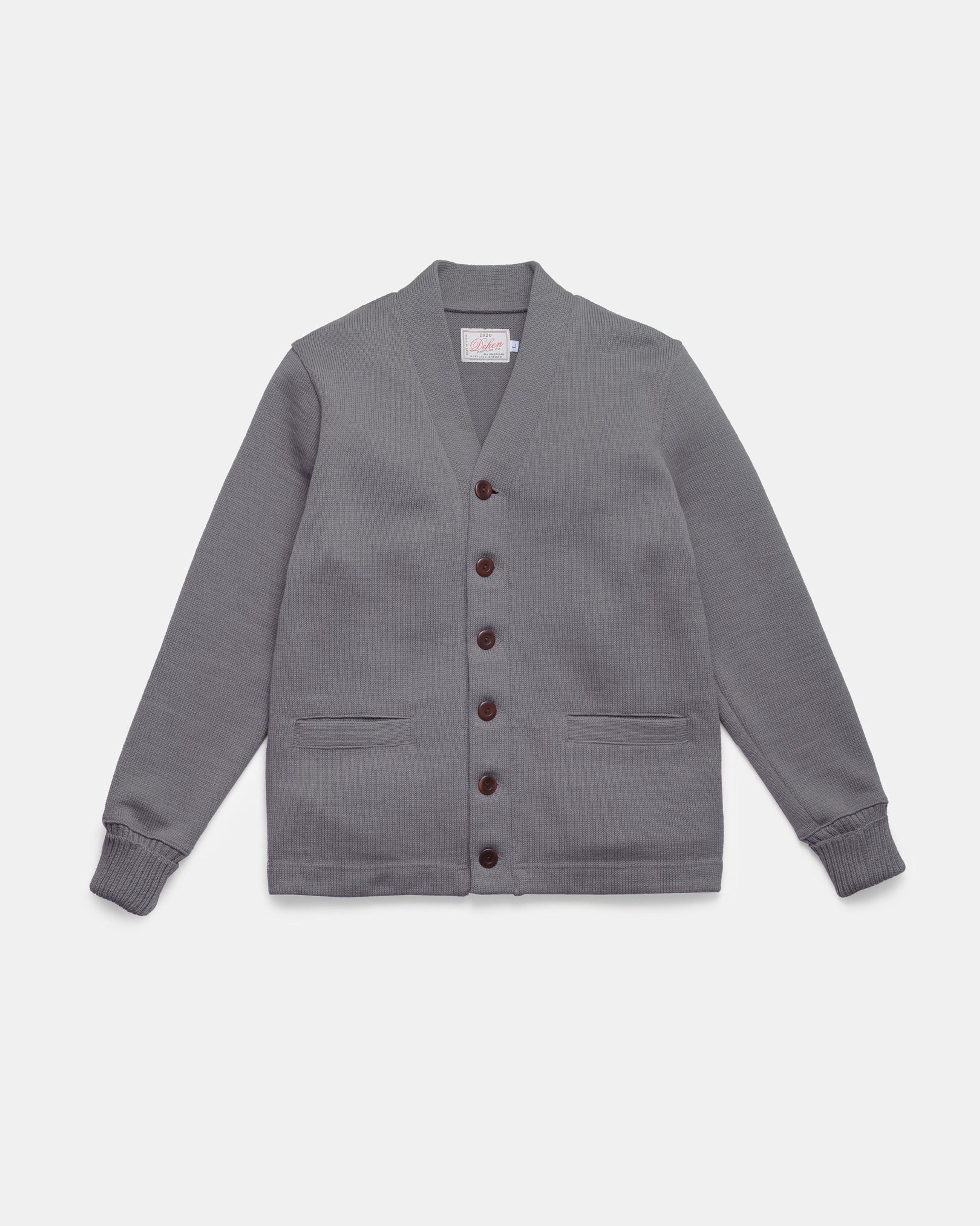 Classic Cardigan - Smoke – Dehen 1920