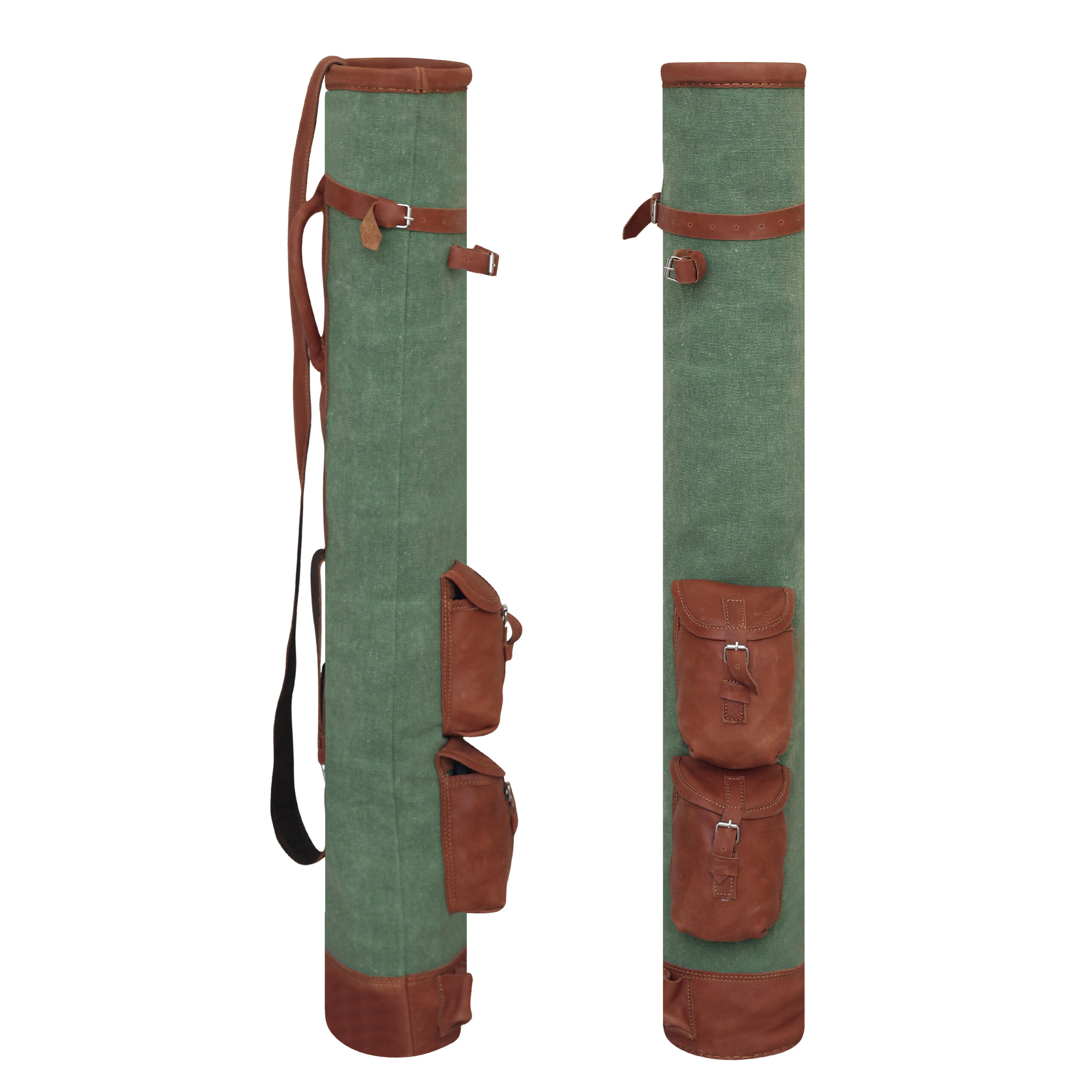 Canvas Sunday Golf Bag with Pockets | Pencil Style Golf Bag