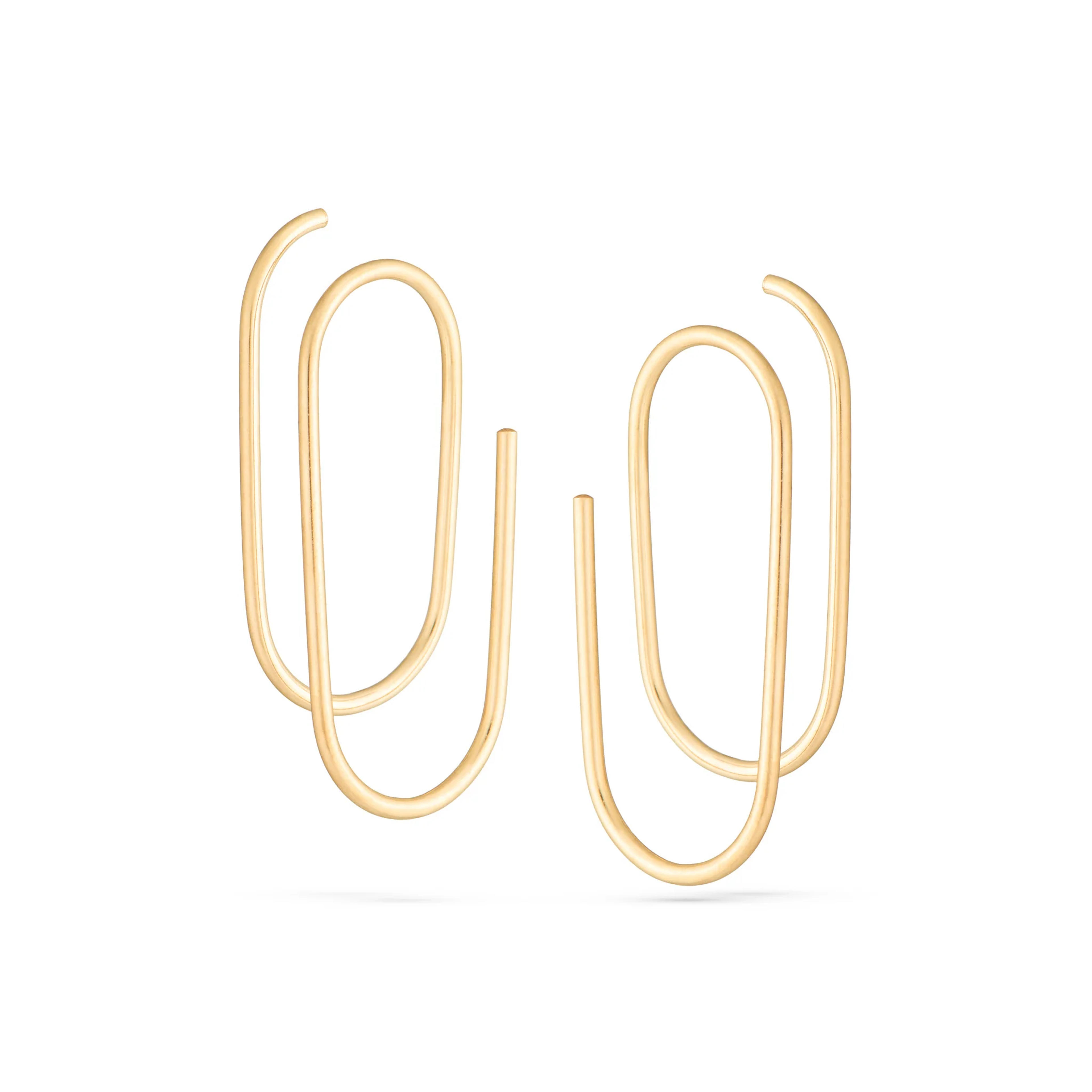 Oval Nautilus Hoops – Baleen