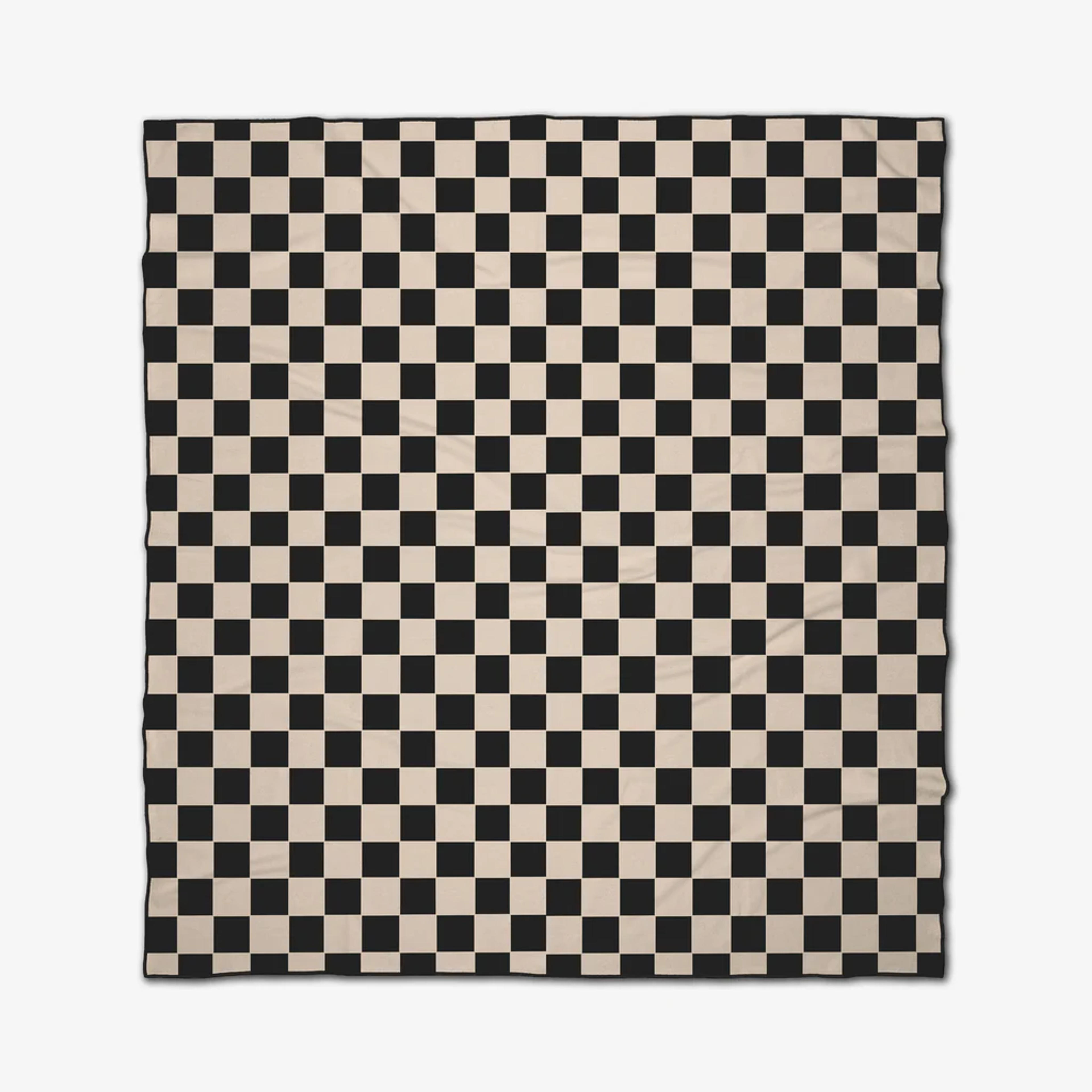 Classic Checker Micro-loop Beach Blanket | Geometry – GEOMETRY
