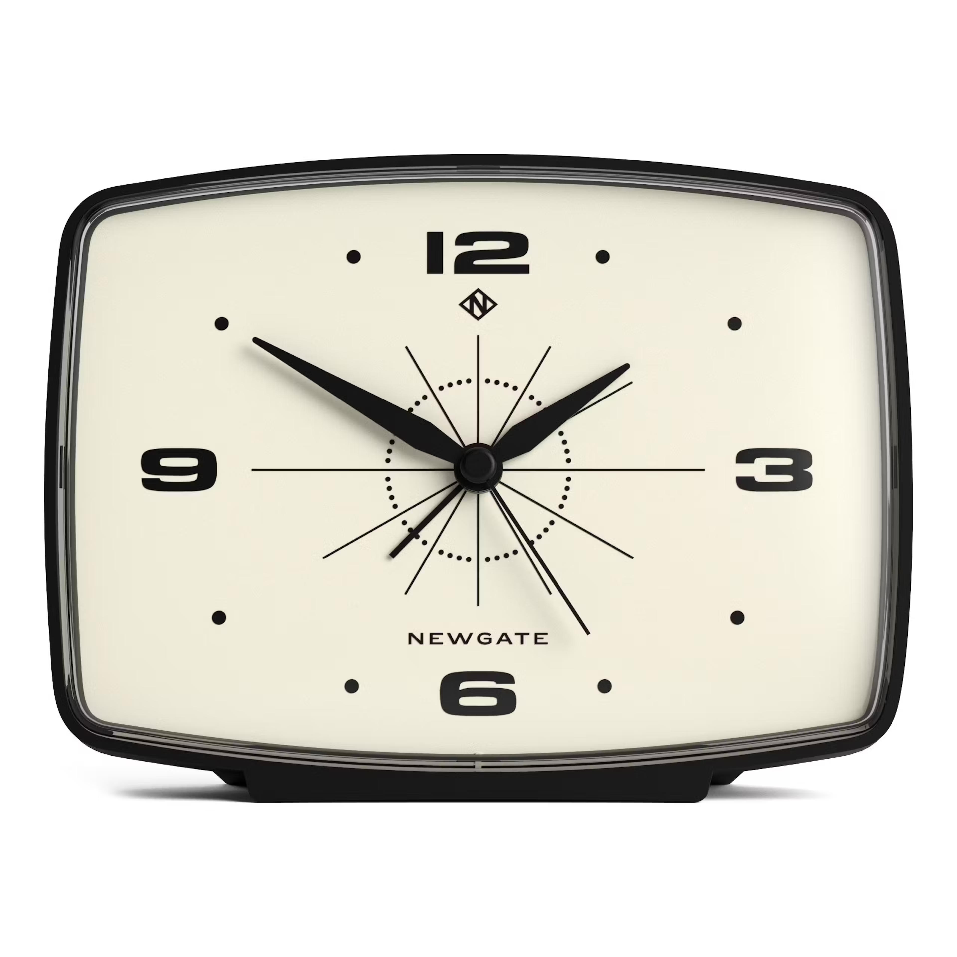 Newgate Brooklyn Alarm Clock - Black/White | Home Accessories | Huckberry