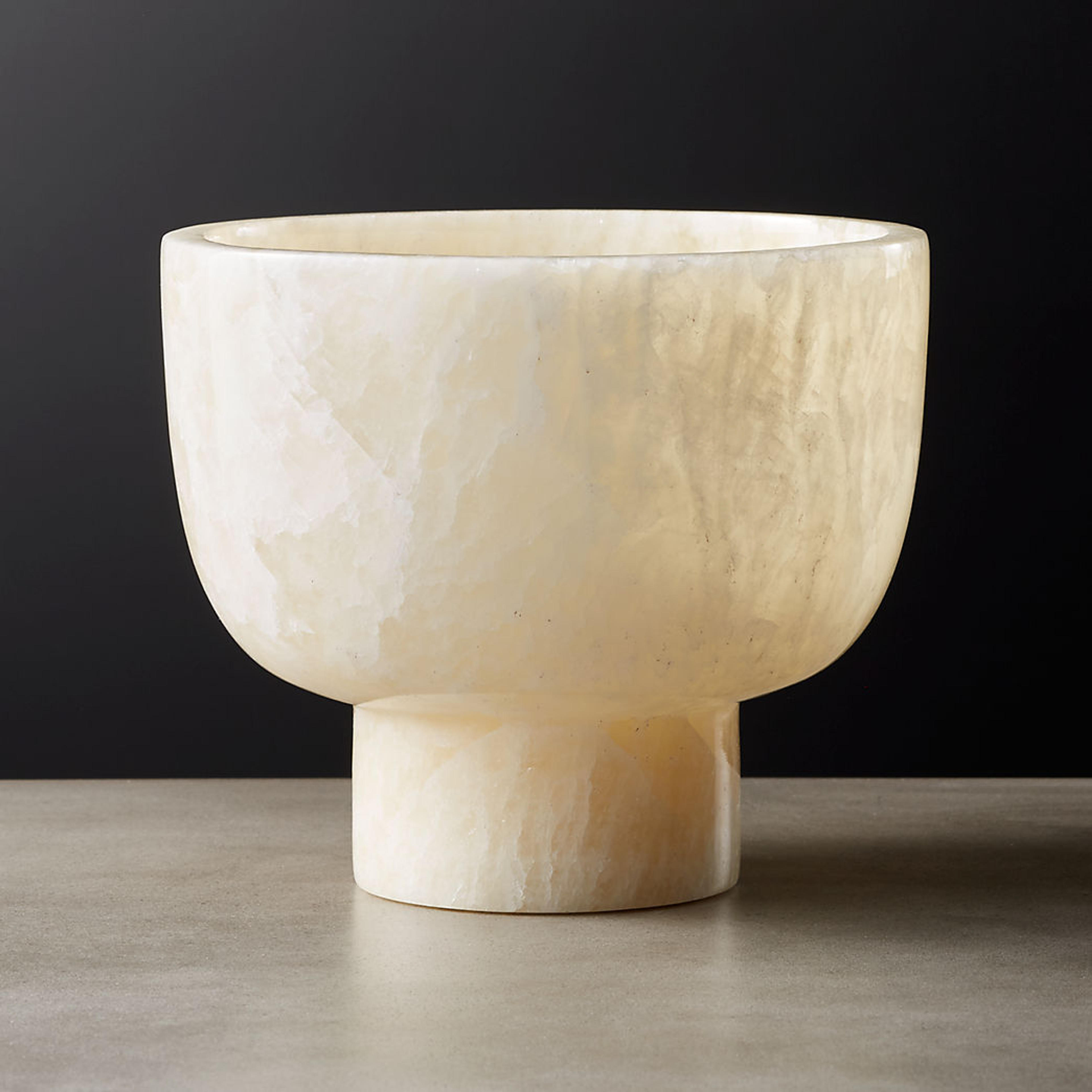 Marble Onyx Modern Tea Light Candle Holder + Reviews | CB2