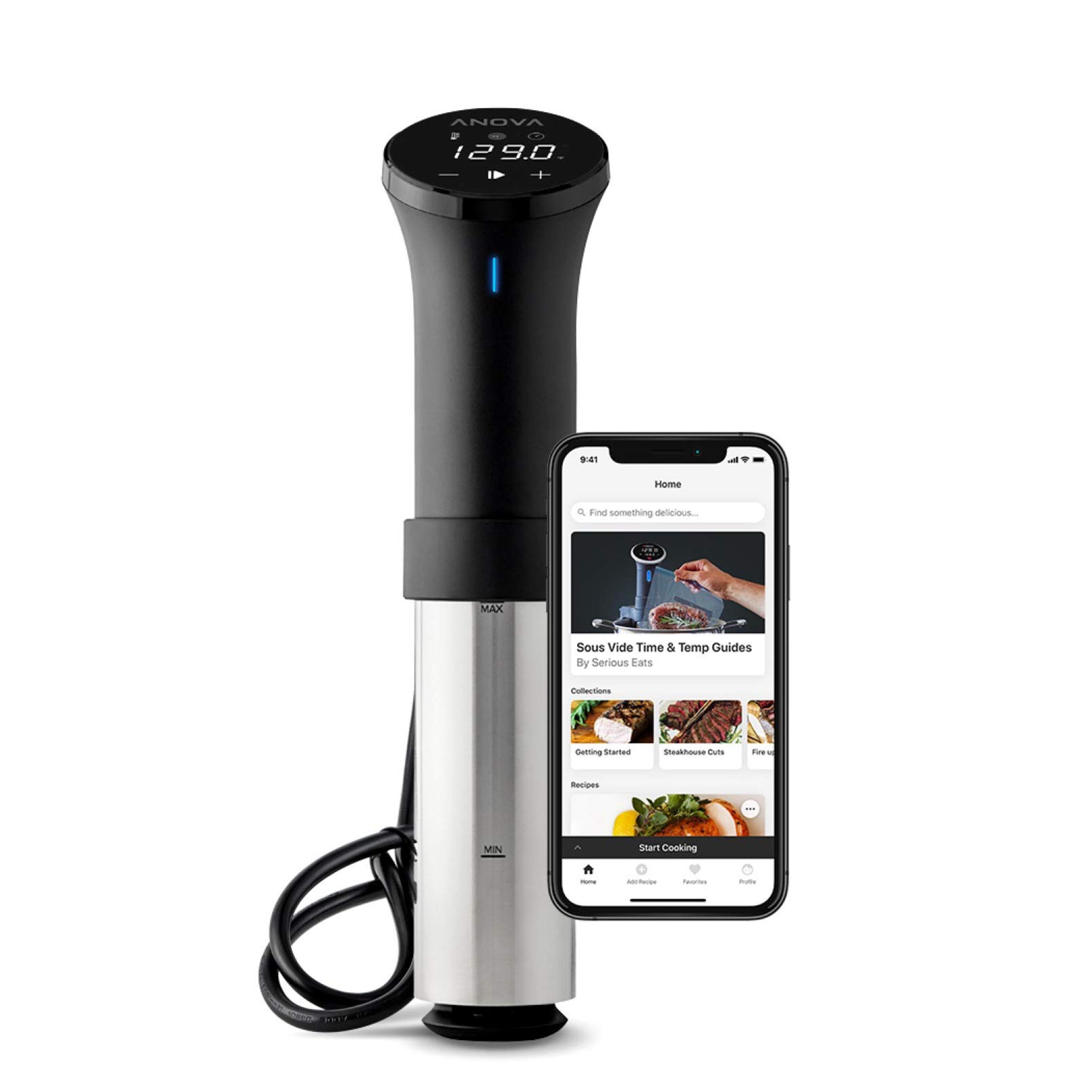 Amazon.com: Anova Culinary Sous Vide Precision Cooker 2.0 (WiFi), 1000 Watts : Home & Kitchen