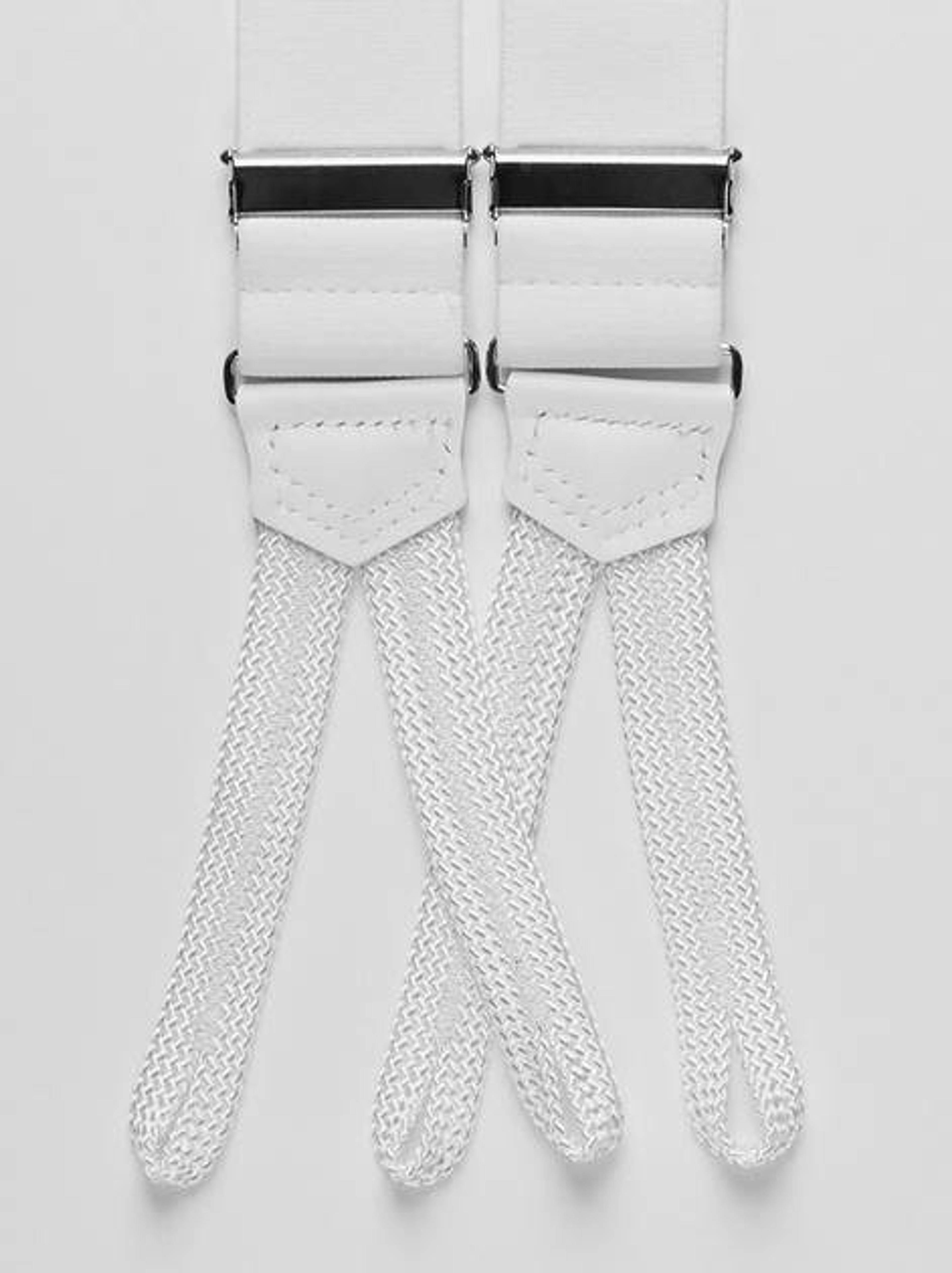 White Suspenders Formal