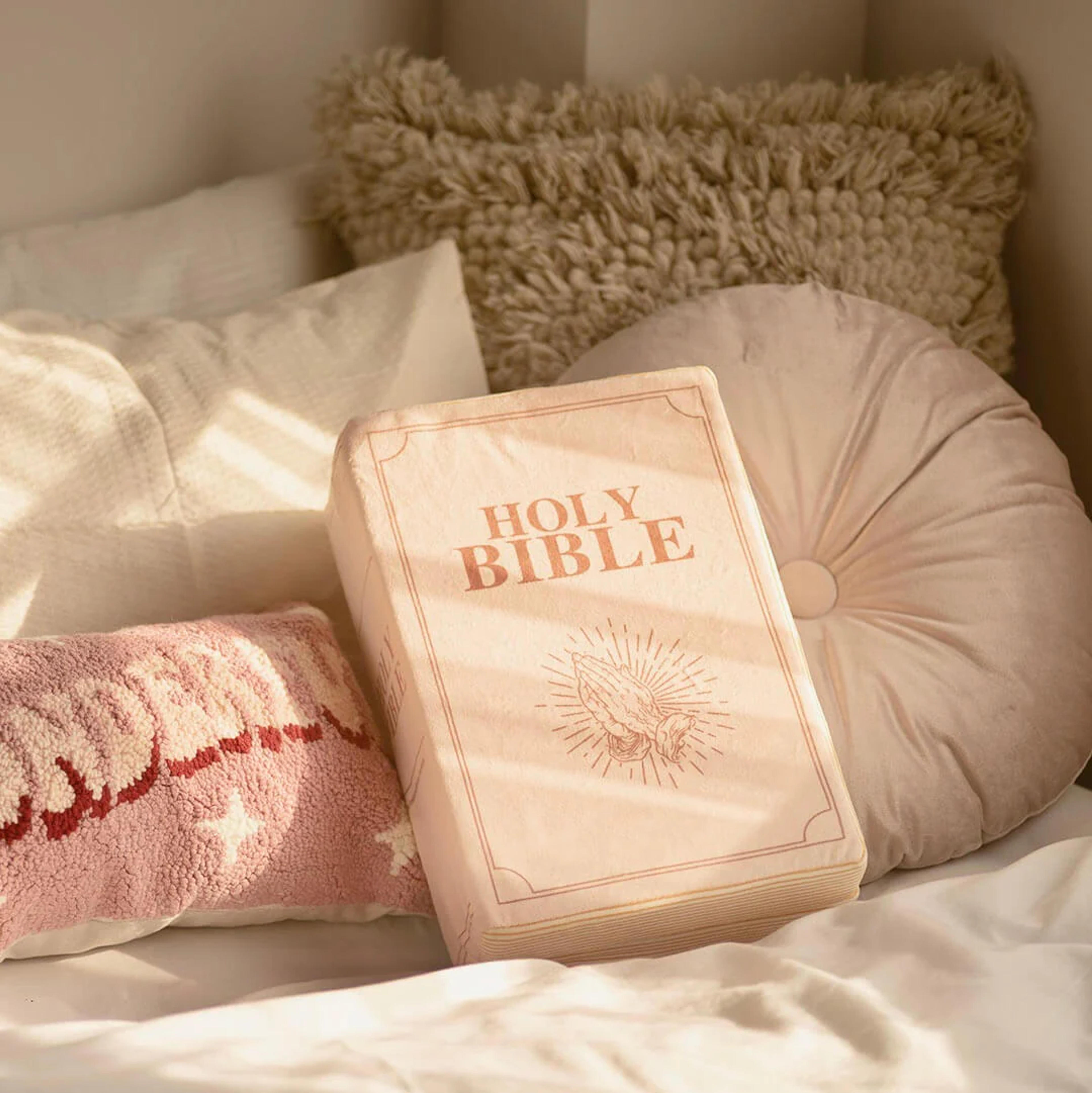 'Positive Living' Bible Pillow