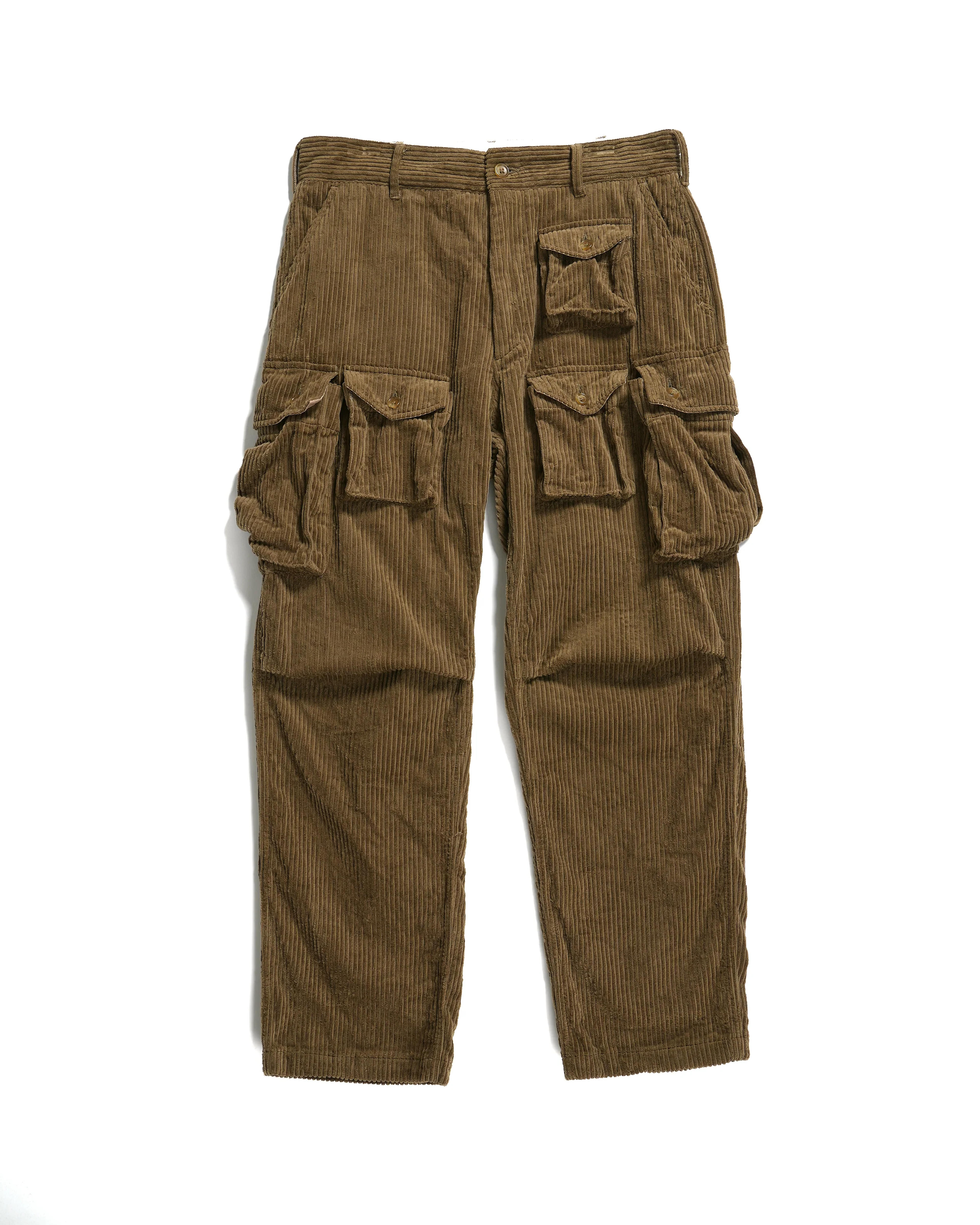 FA Pant - Khaki Cotton 4.5W Corduroy | Nepenthes New York