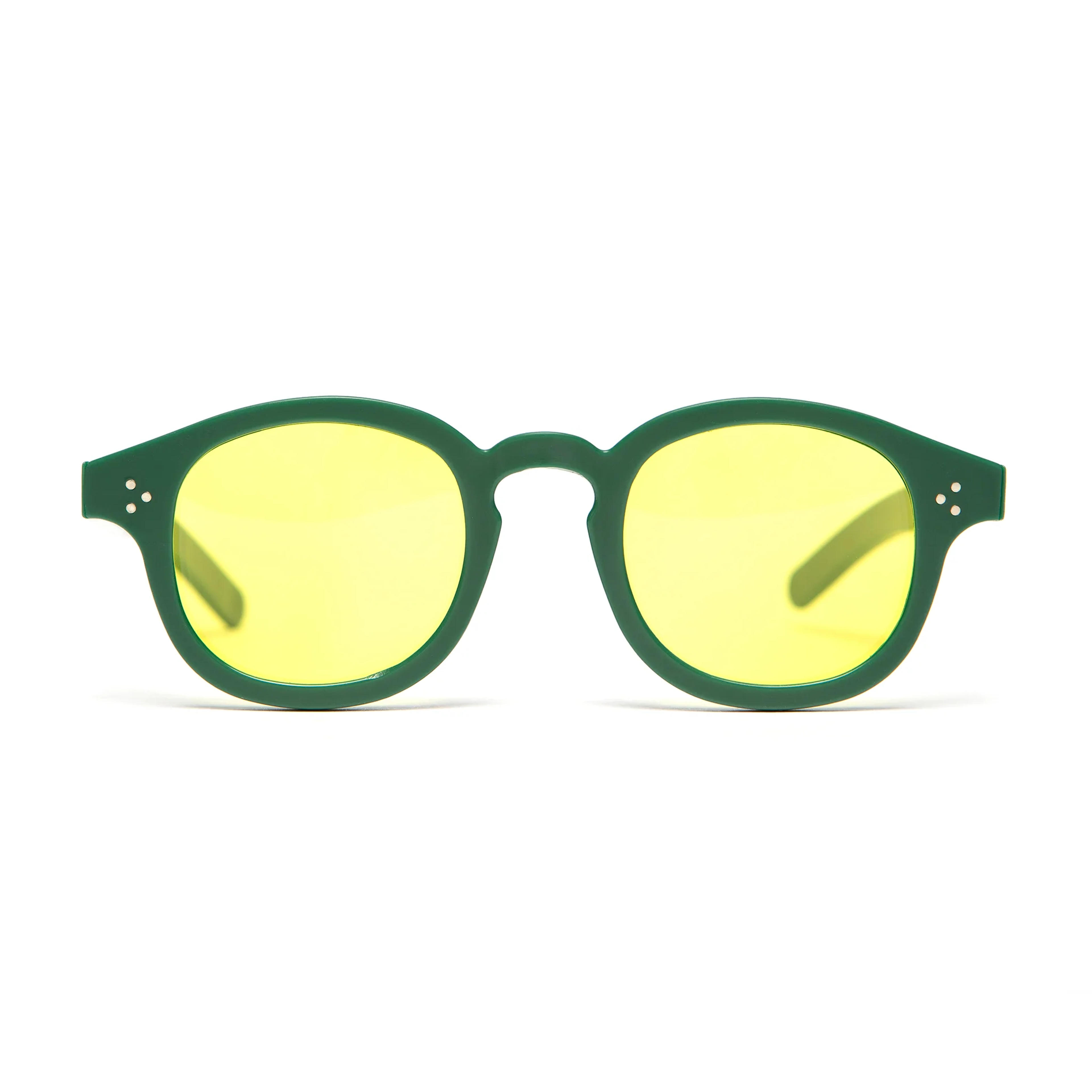 Water Warrior Green + Yellow - Non-prescription / Non-polarized / CR39