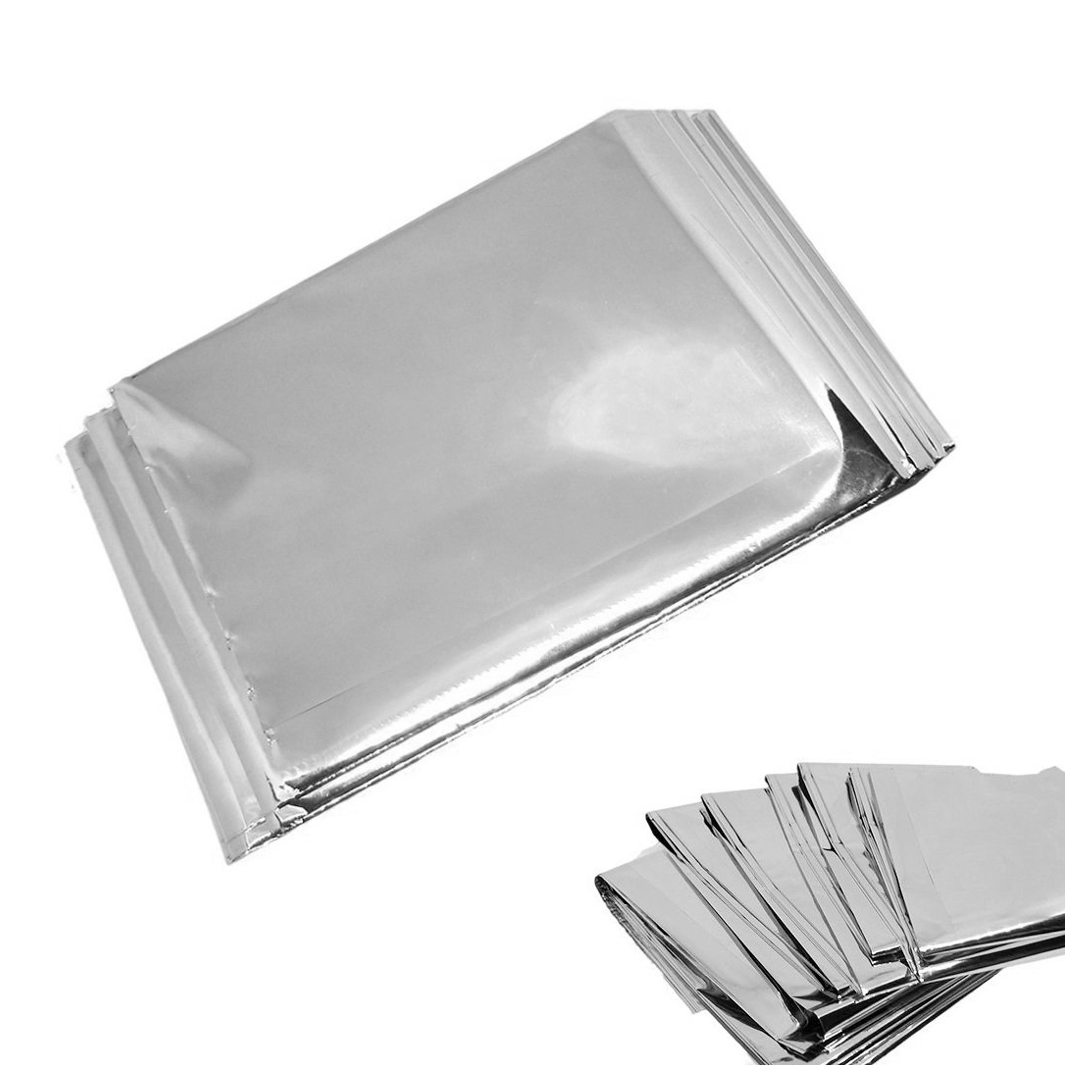 Amazon.com : Emergency Mylar Blankets - 84" X 52"(4 Pack) : Emergency Camping Blankets : Sports & Outdoors