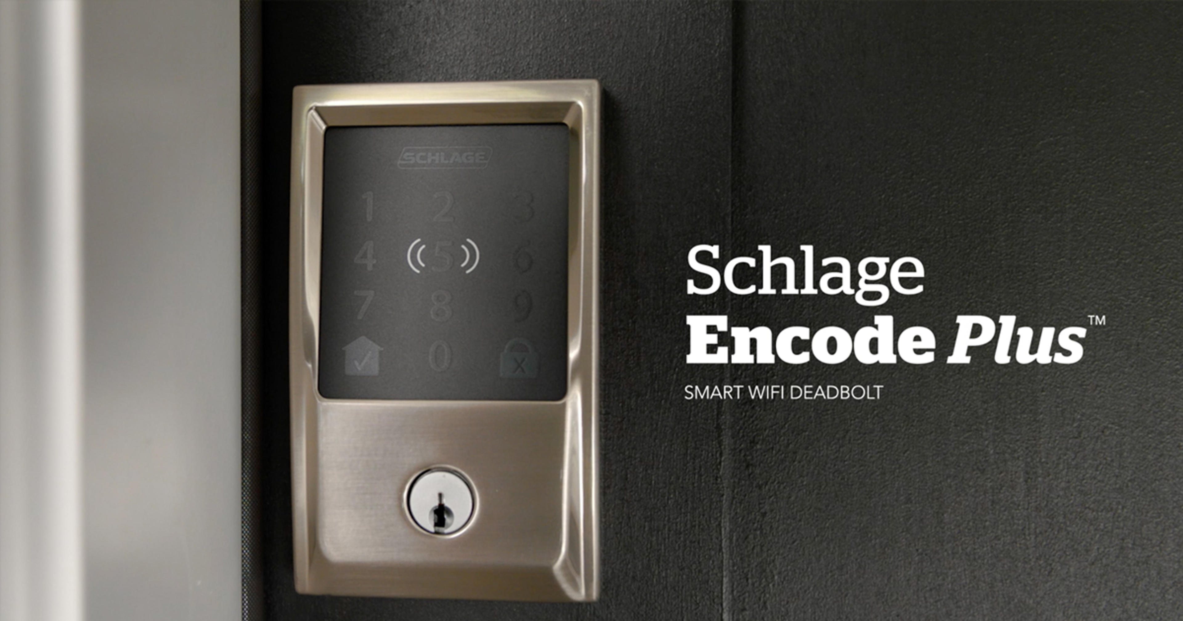 Schlage Encode Plus™ Smart WiFi Deadbolt | Wifi smart lock