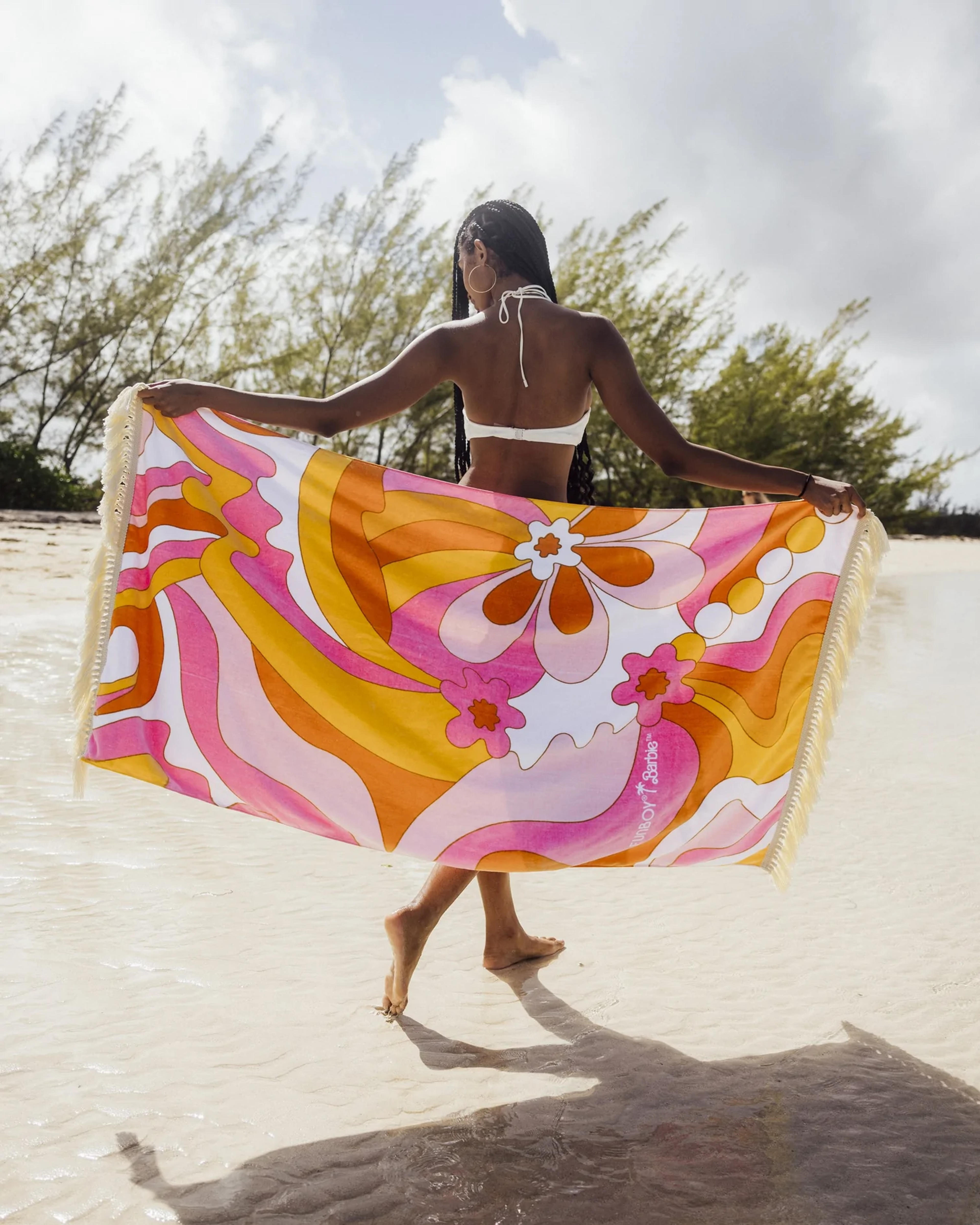 FUNBOY X Barbie™ Dream Oversized Beach Towel - FUNBOY