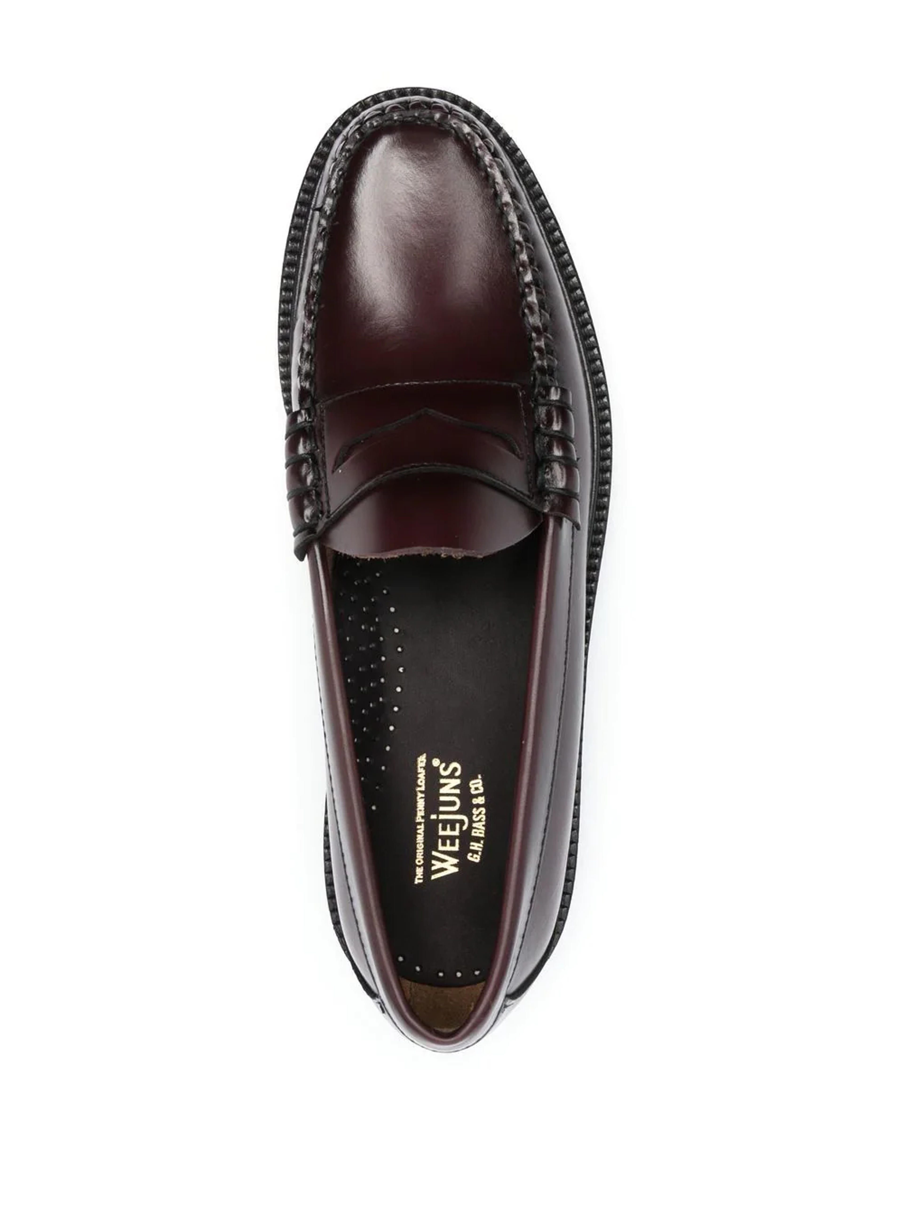 G.H. Bass & Co. Larson Leren Loafers - Farfetch