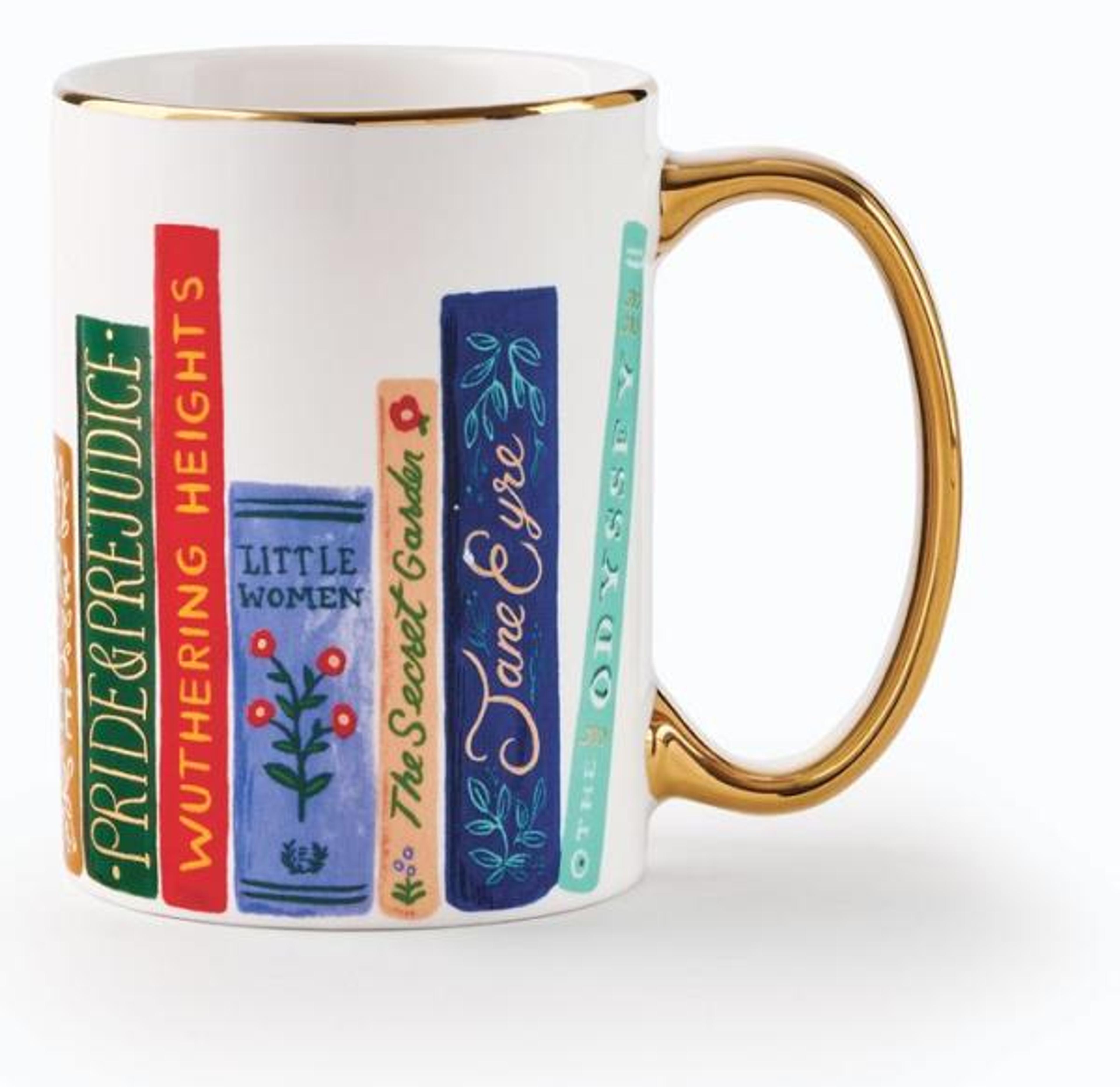 Rifle Paper Co. Book Club Porcelain Mug