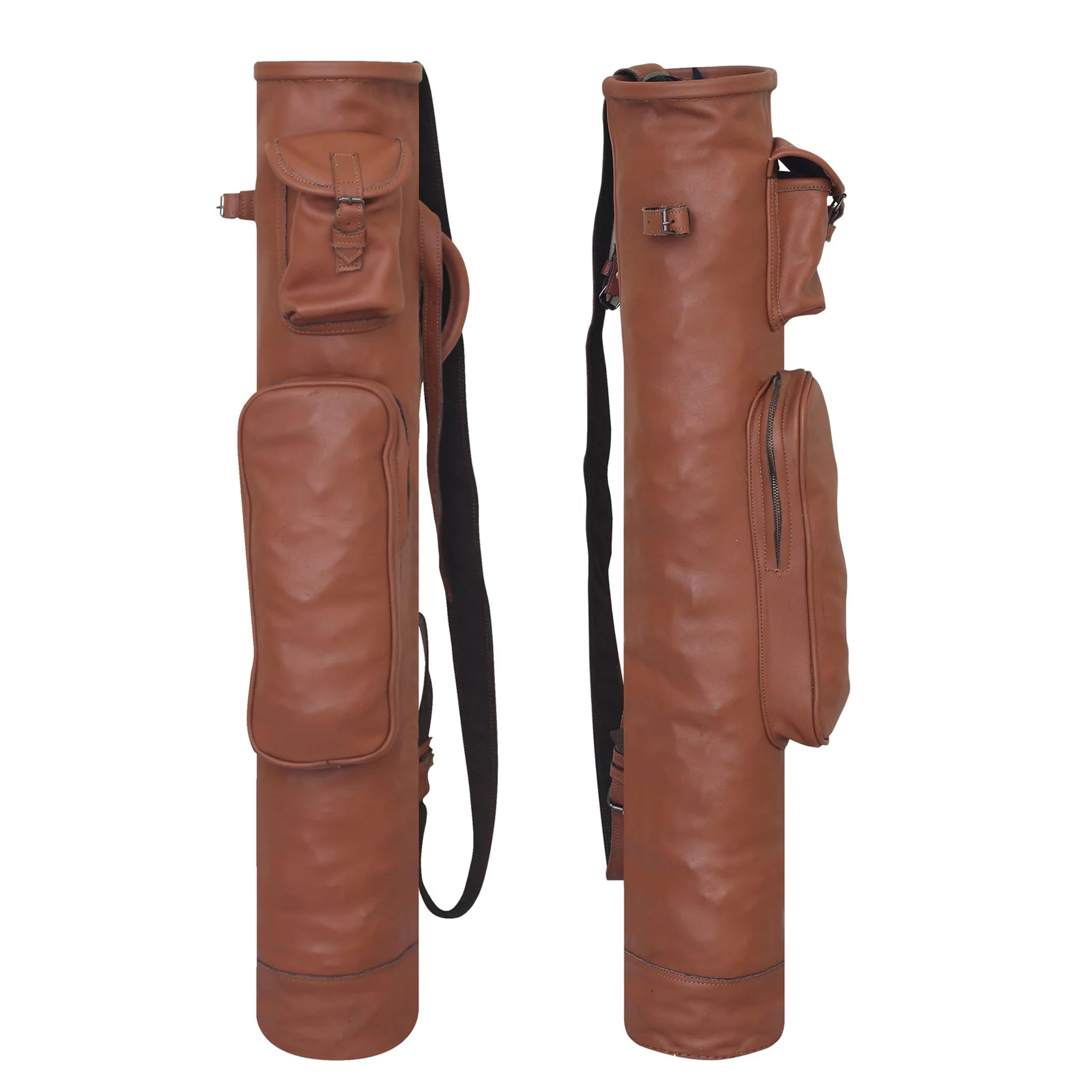 Vintage Brown Leather Golf Bag | Best Sunday Golf Bag