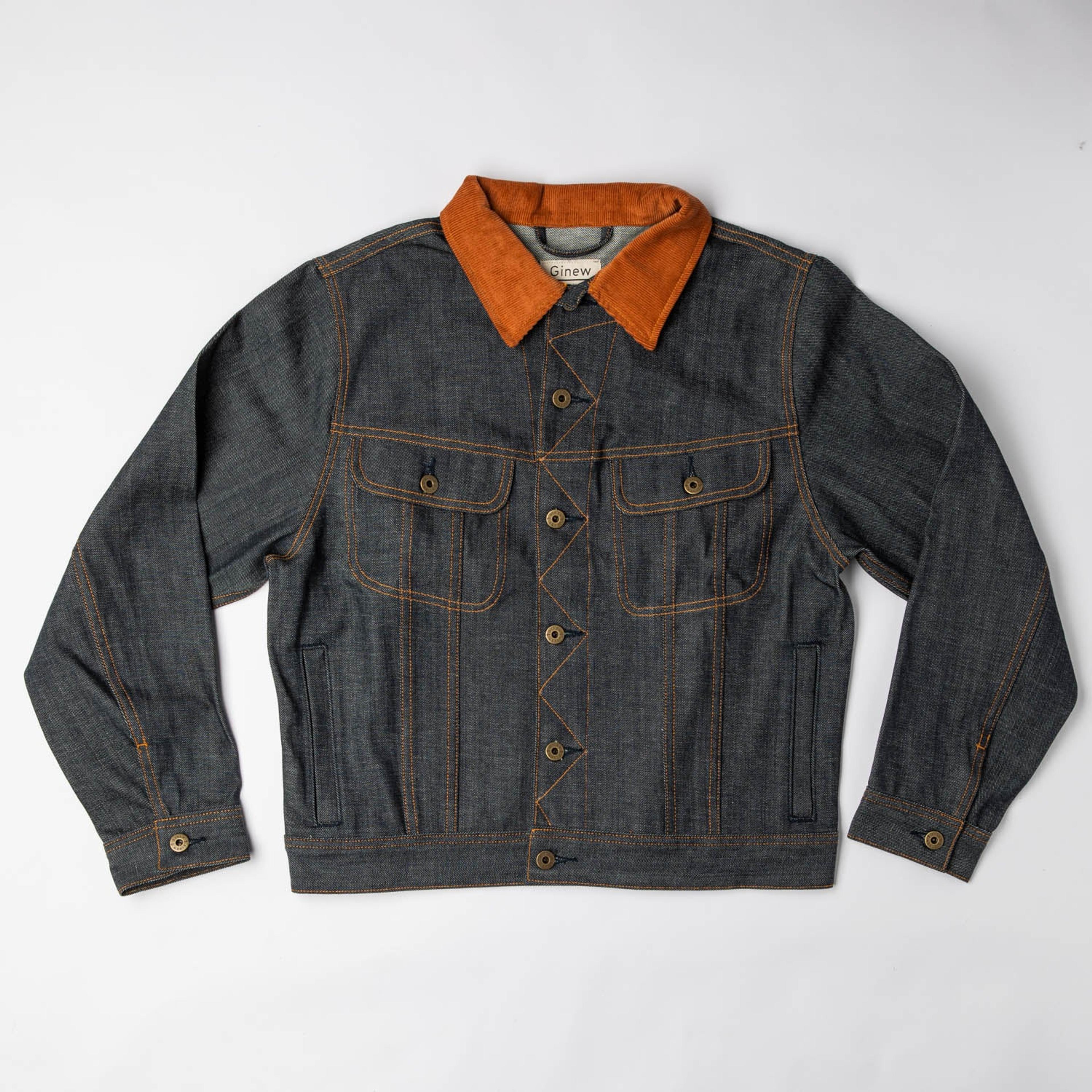 Japanese Kurabo Denim Jean Jacket | Ginew: Native American Owned – ginewusa