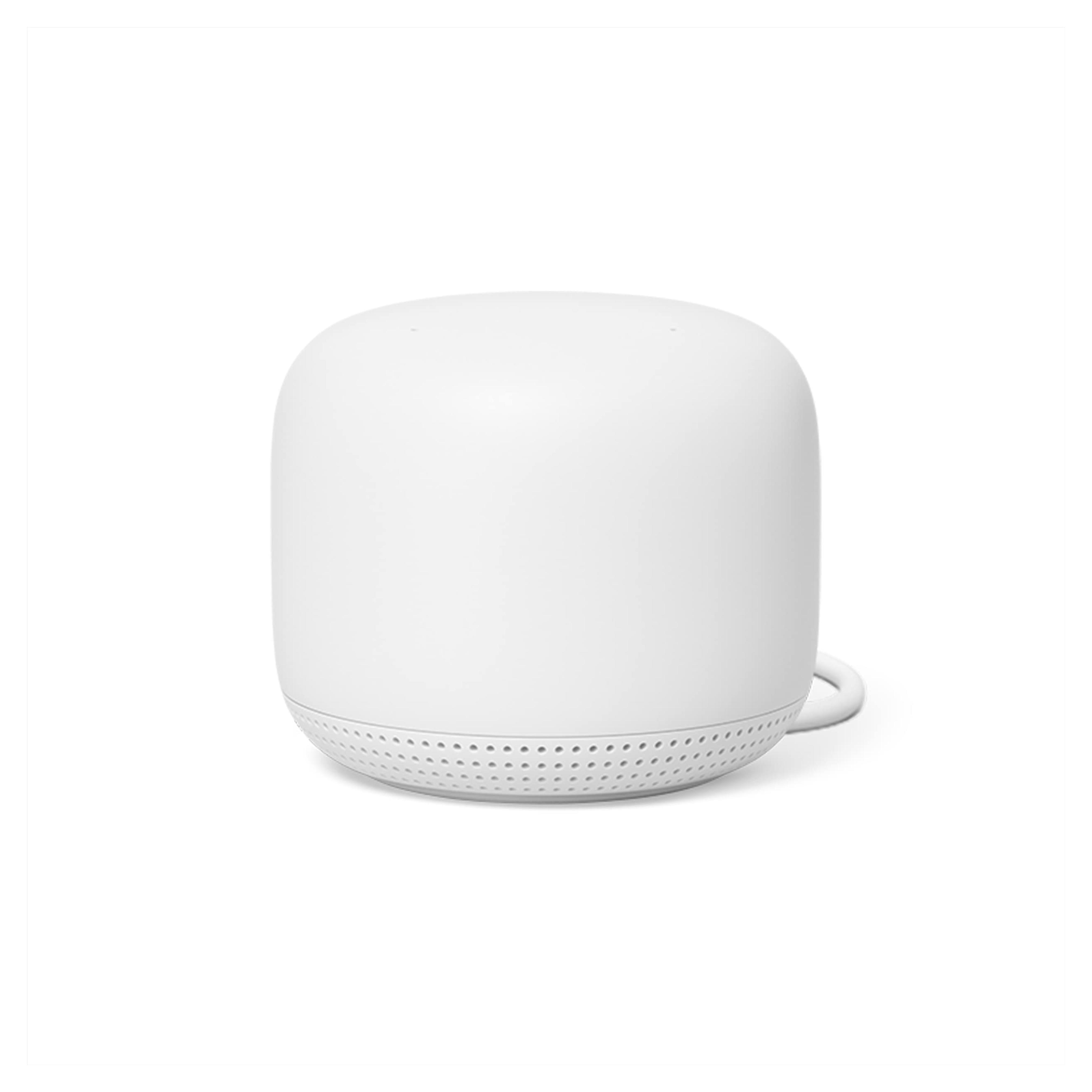 Amazon.com: Nest WiFi Point - Wi-Fi Extender and Smart Speaker - Works with Nest WiFi and Google WiFi Home Wi-Fi Systems - Requires Router Sold Separately - Snow : Electronics