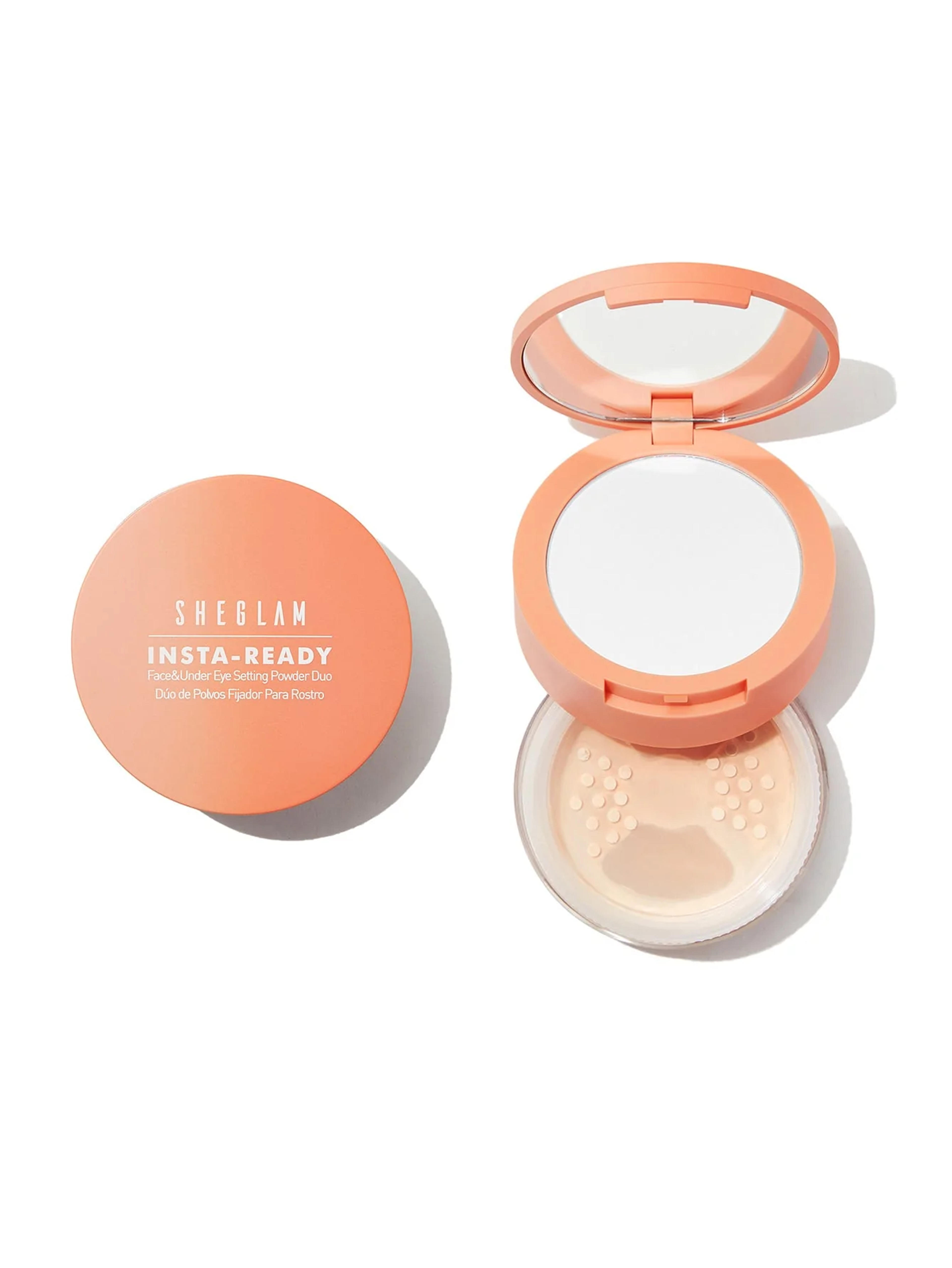 Insta-ready Face & Under Eye Setting Powder Duo-Bisque - Bisque