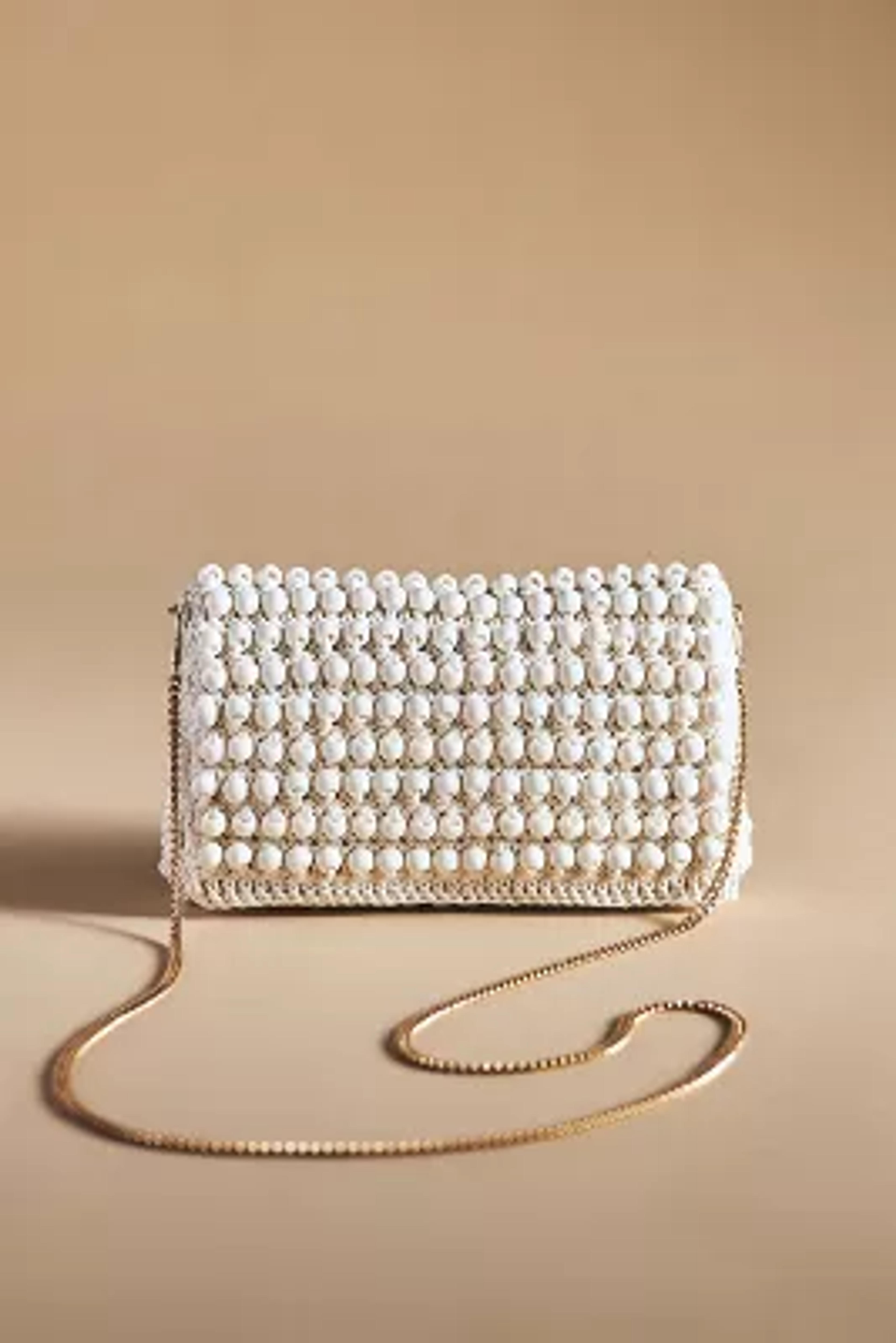 Beaded Crochet Clutch | Anthropologie