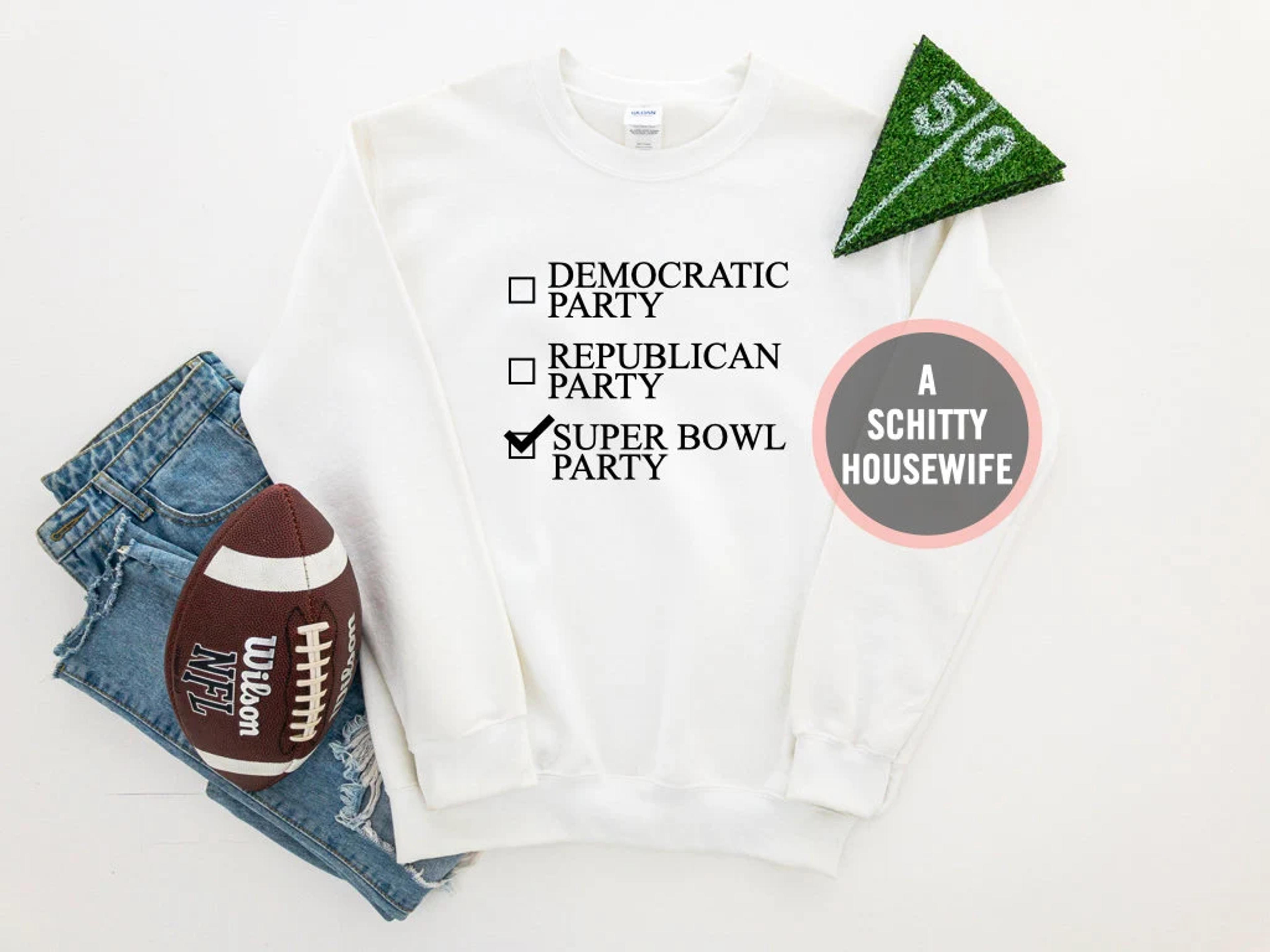 Super Bowl Party Sweatshirt - Etsy