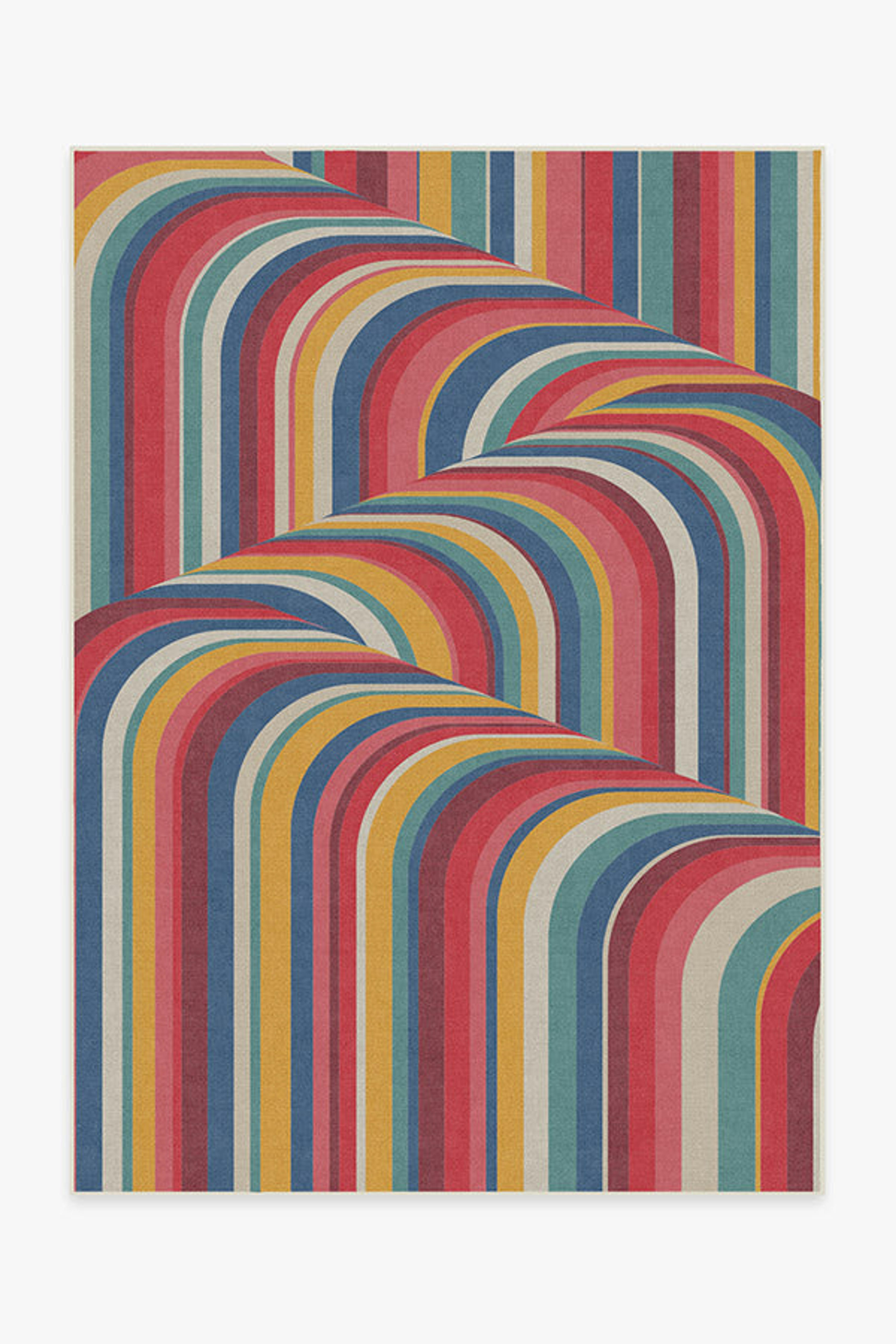 Jonathan Adler Waterfall Multicolor Tufted Rug