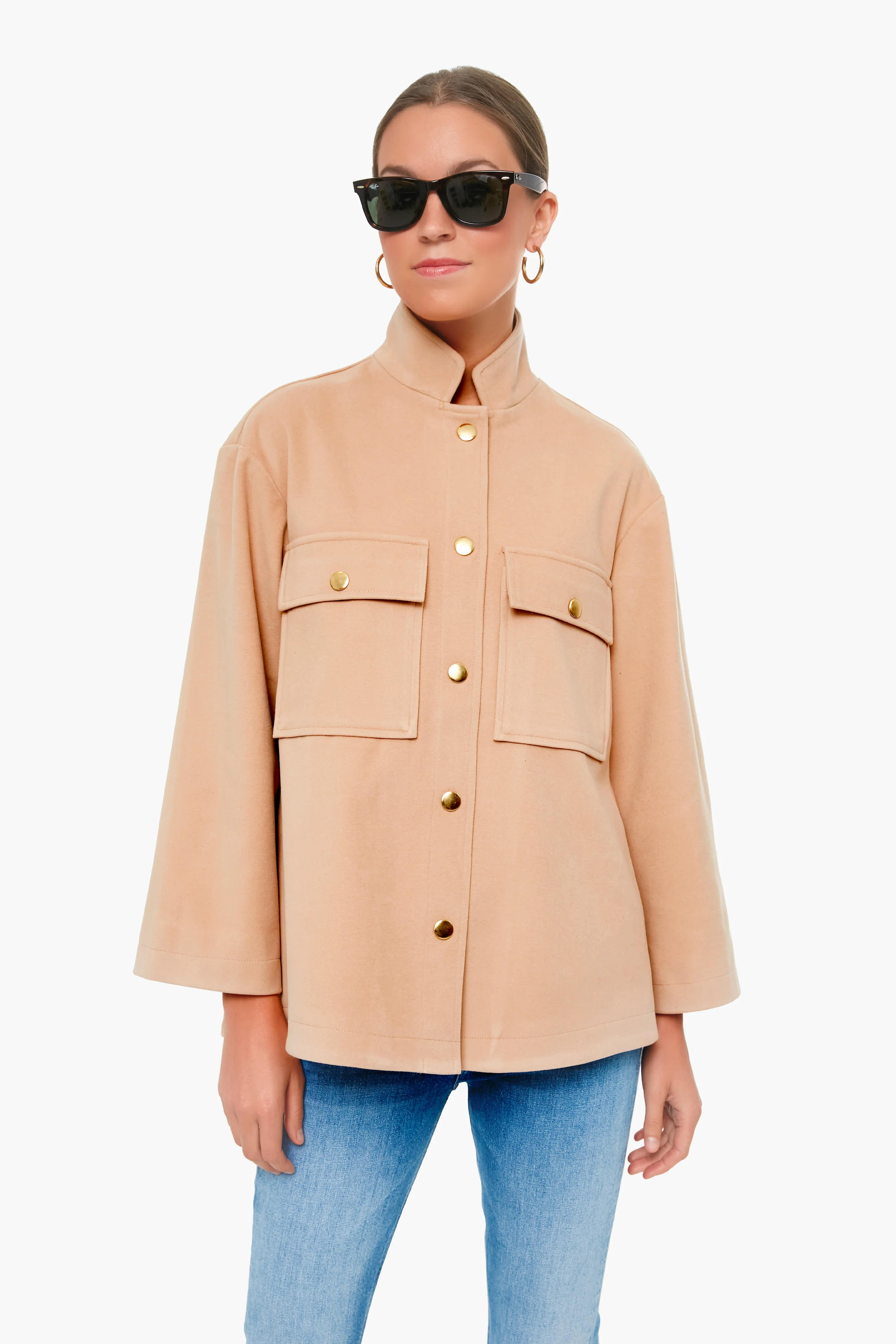 Camel Marant Shirt Jacket