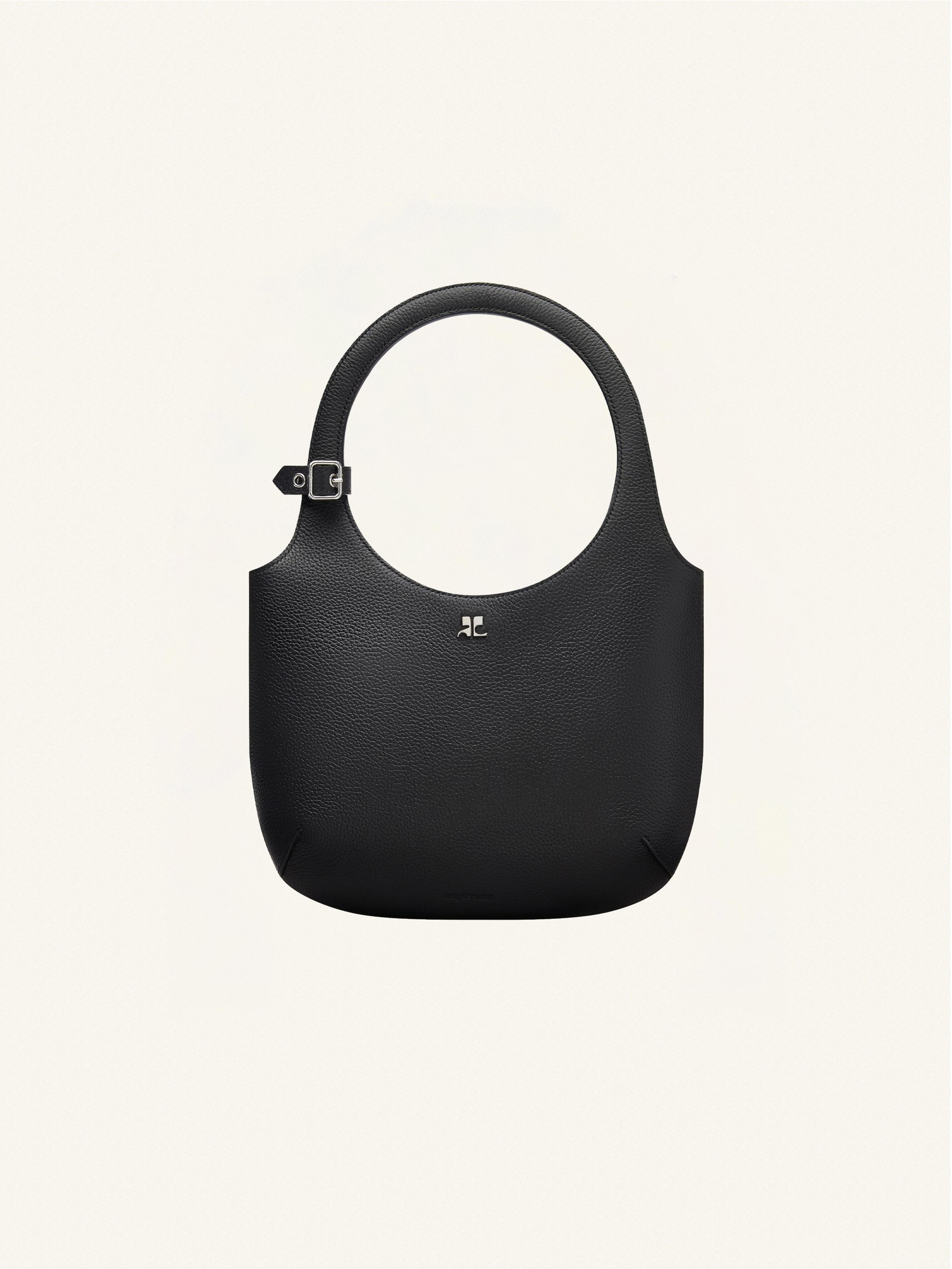 HOLY GRAINED LEATHER BAG