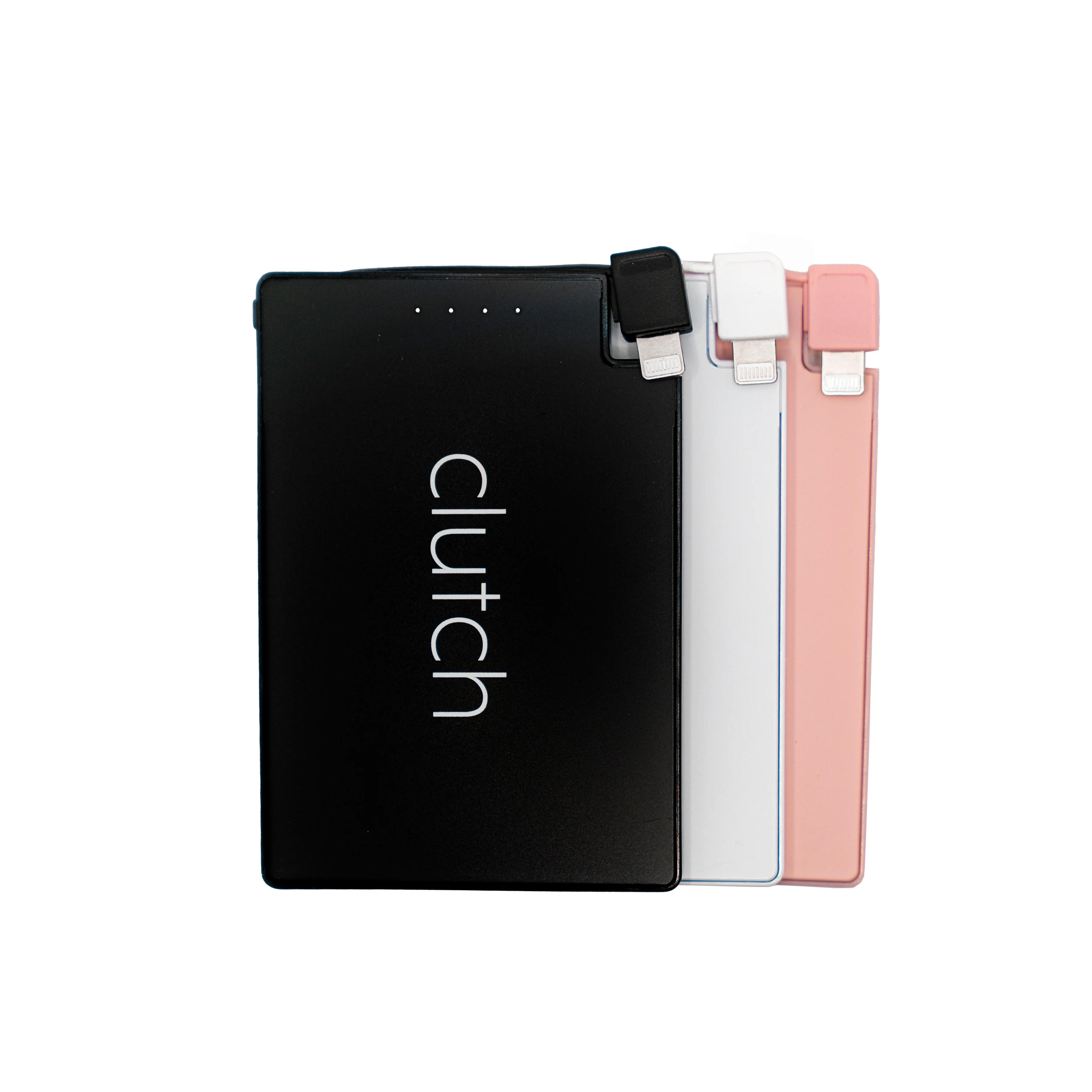 Clutch Charger Lightning - World’s Thinnest Portable Phone Charger & Power Bank