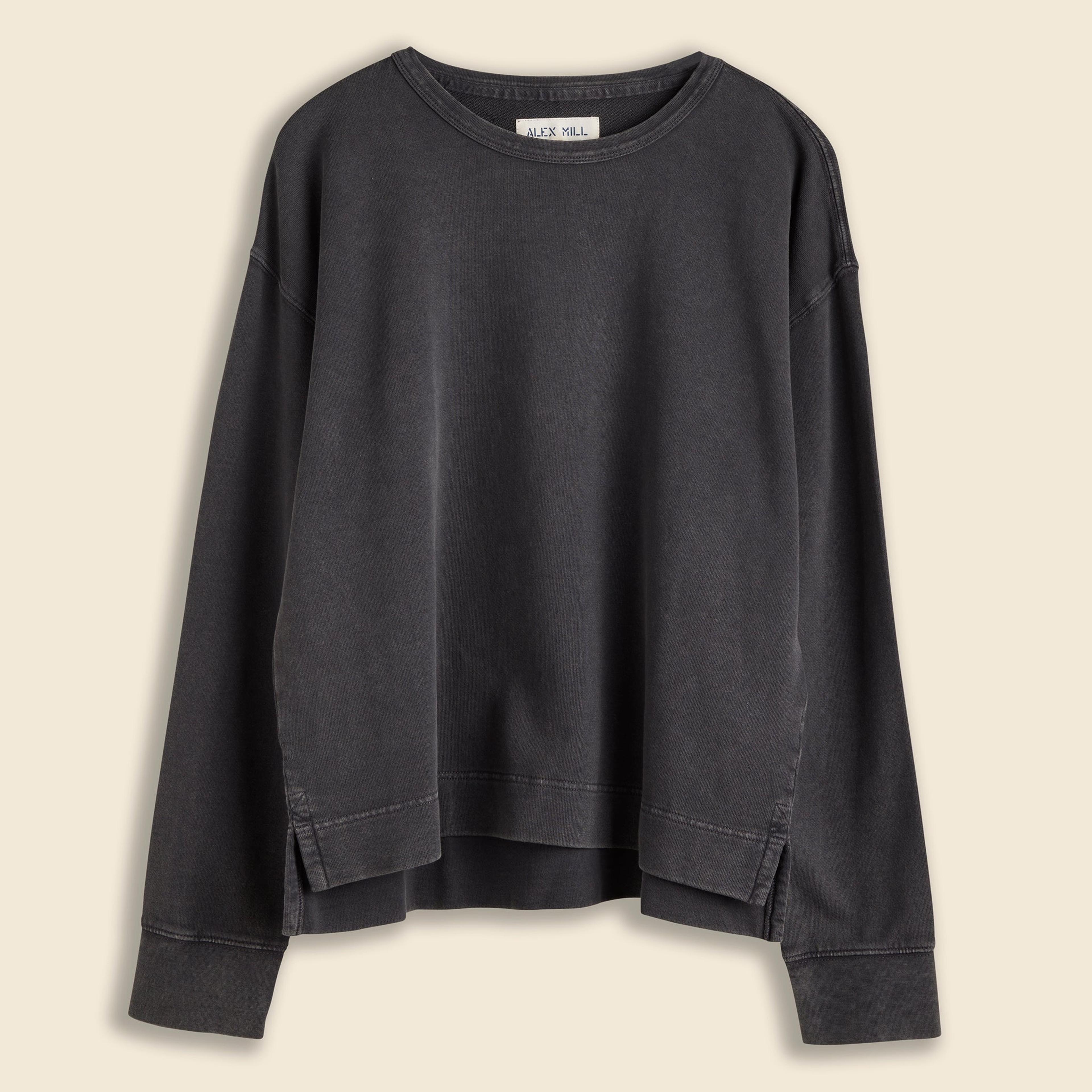 Frankie Vintage Sweatshirt - Washed Black