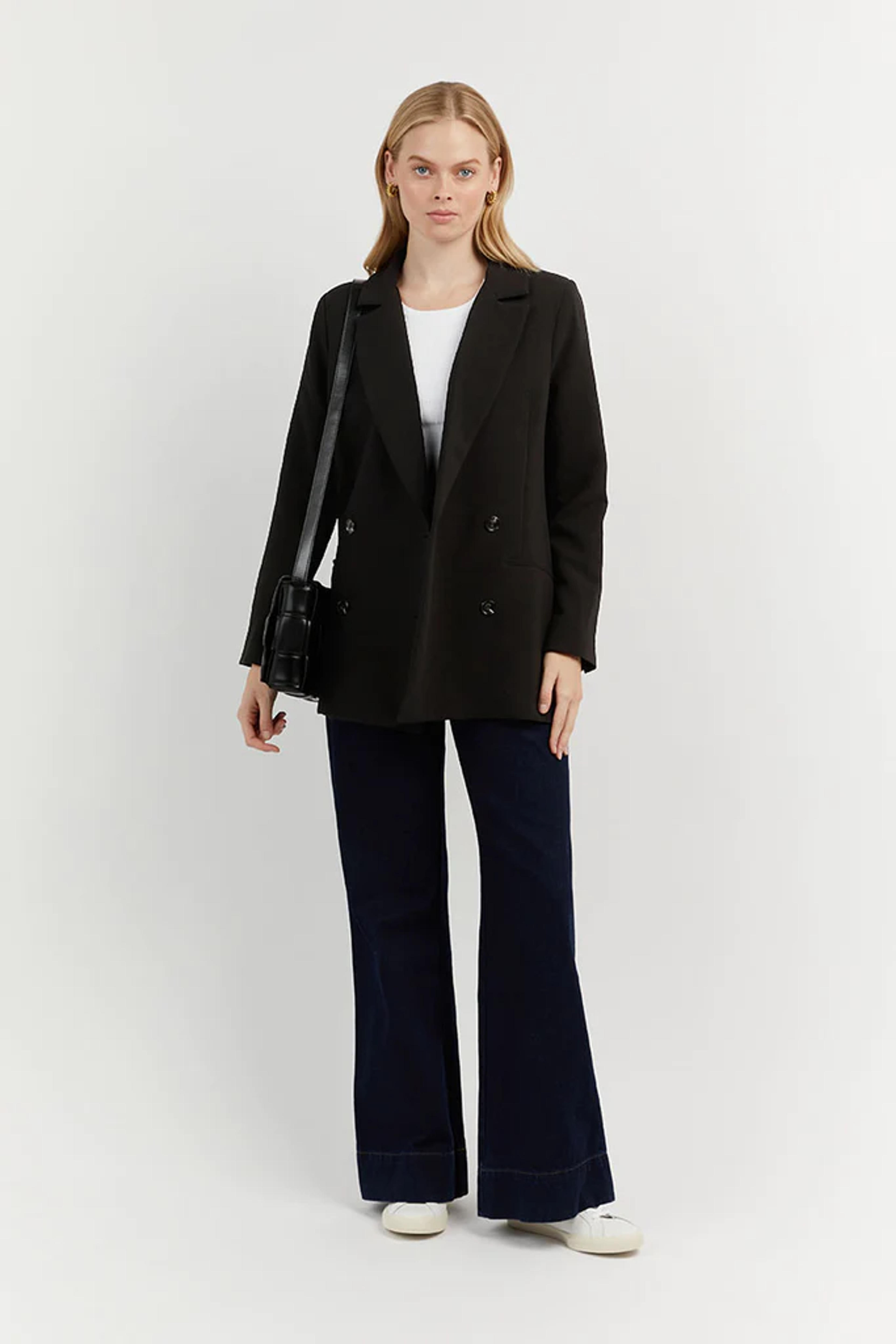 ESSENTIAL BLACK BLAZER | Dissh