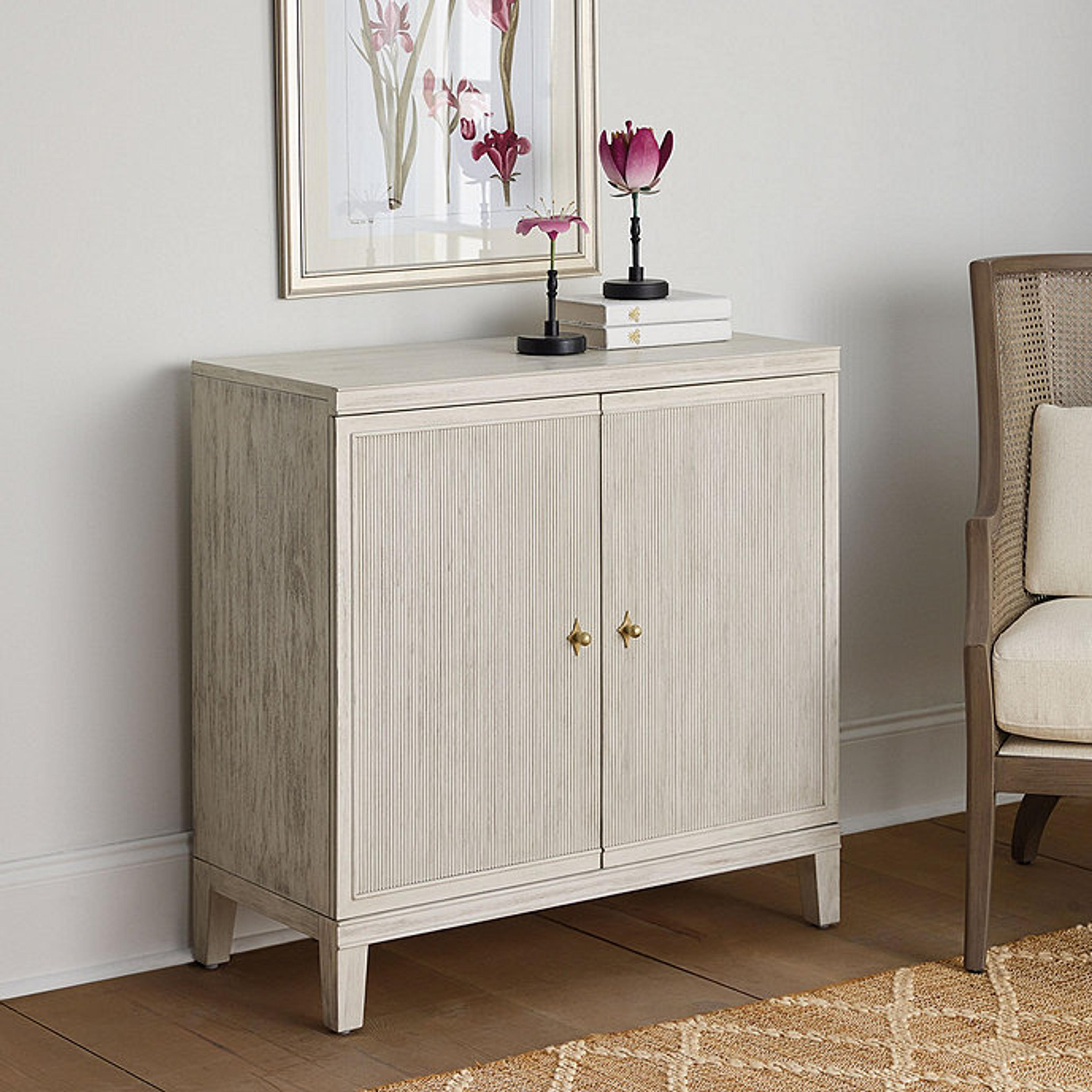 Amelia Cabinet Storage White Sideboard with Doors