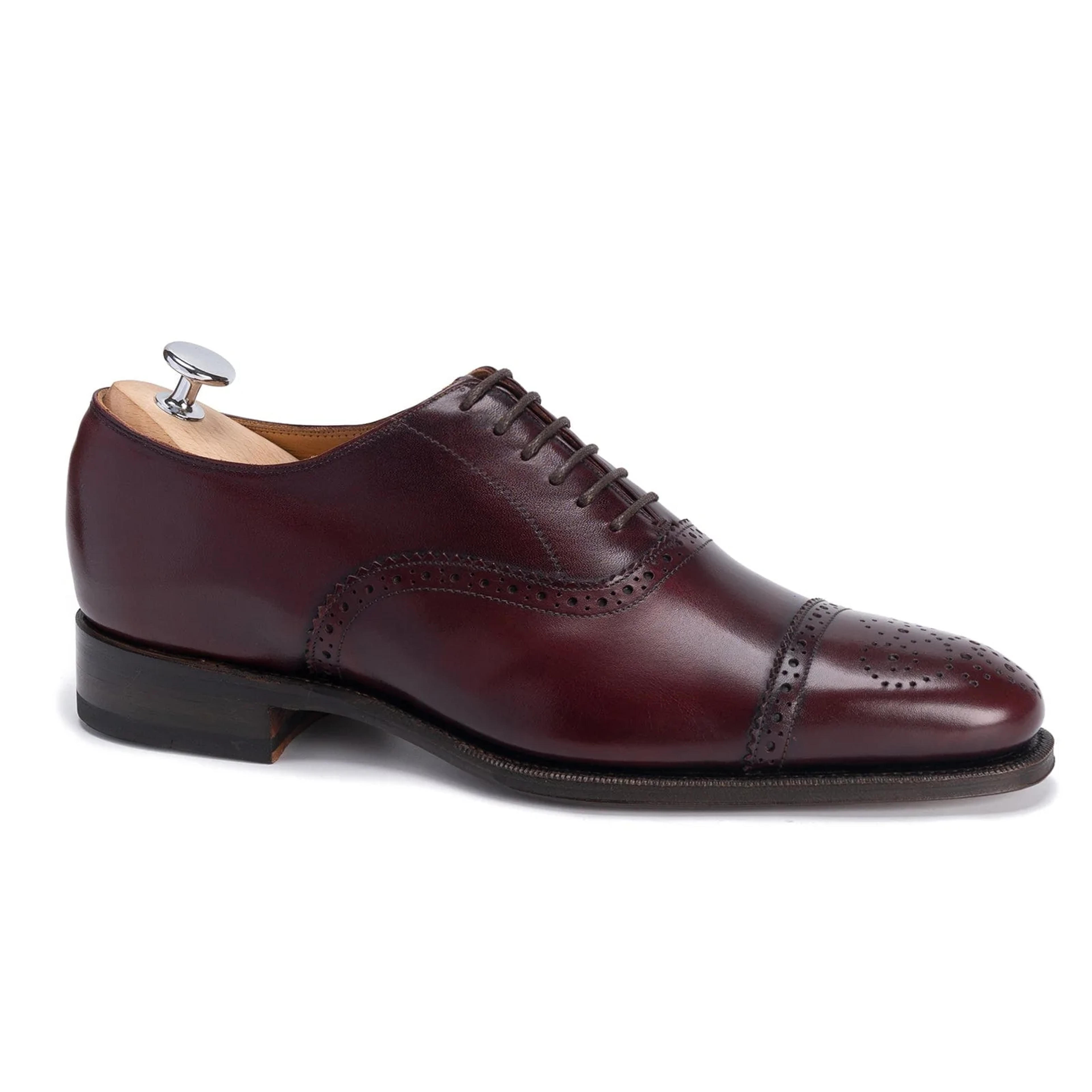 102064 - BURGUNDY NATURCALF - D – Meermin Shoes