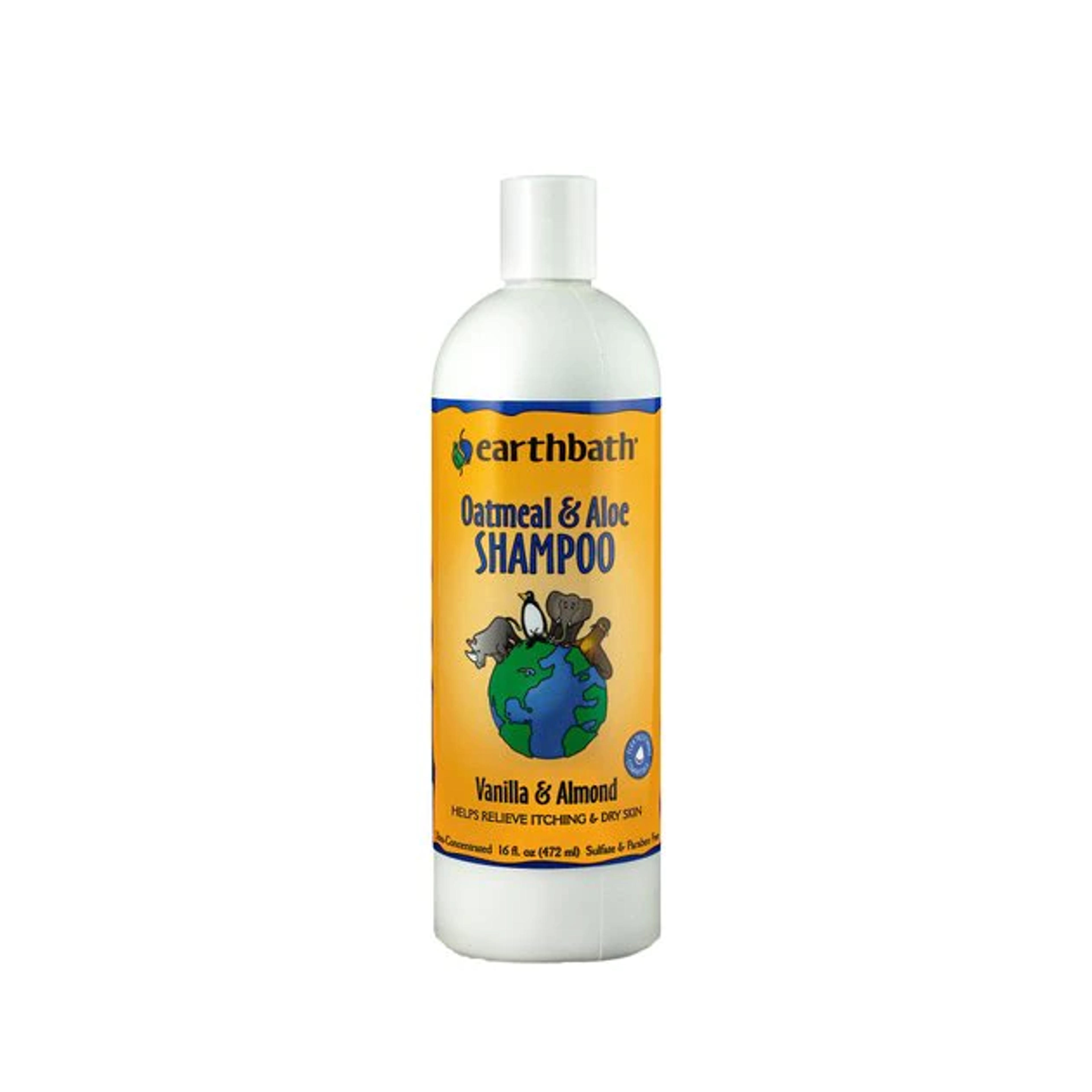 EARTHBATH Oatmeal & Aloe Dog & Cat Shampoo, 16-oz bottle - Chewy.com