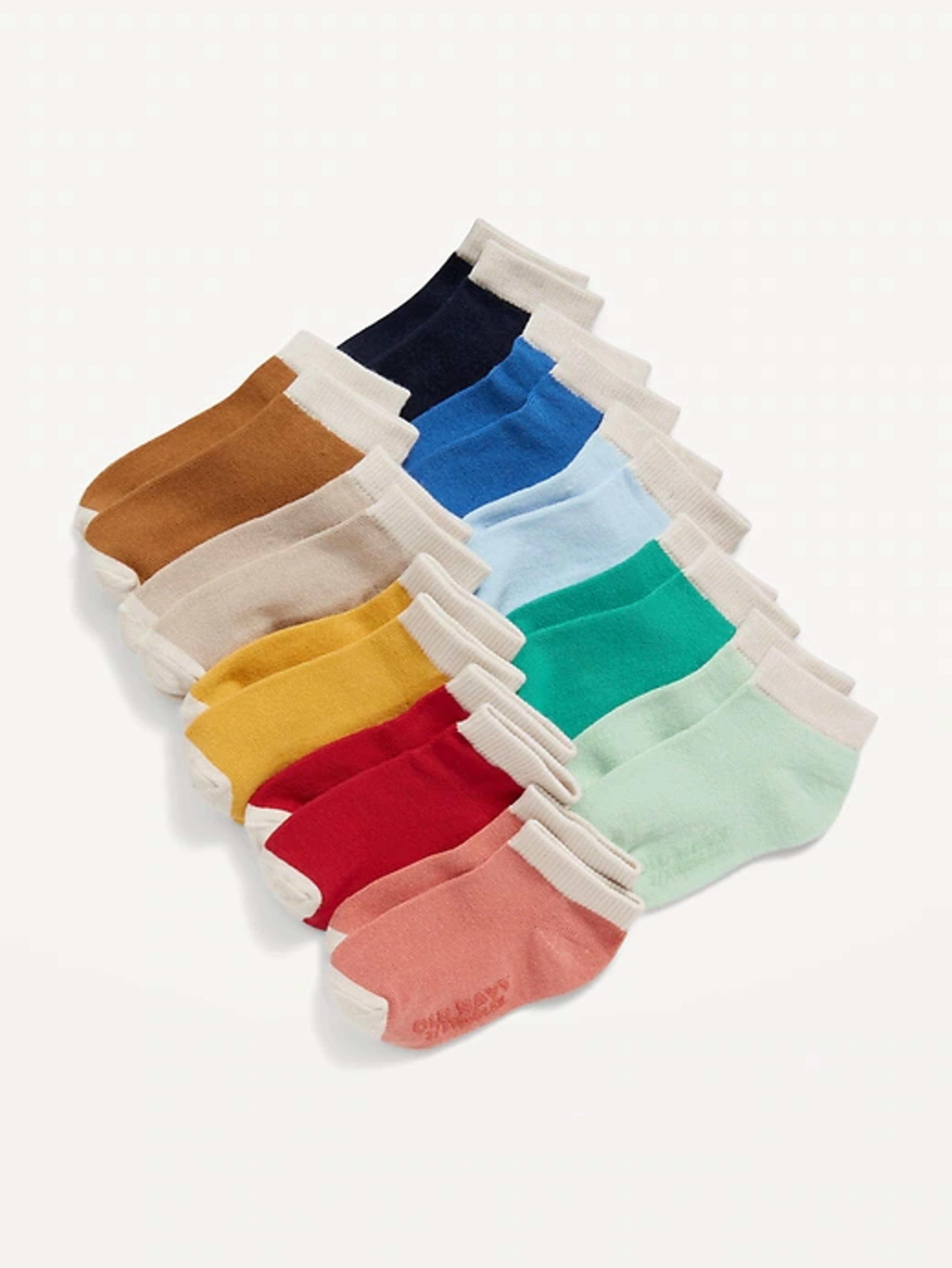 Unisex Ankle Socks 10-Pack for Toddler & Baby | Old Navy