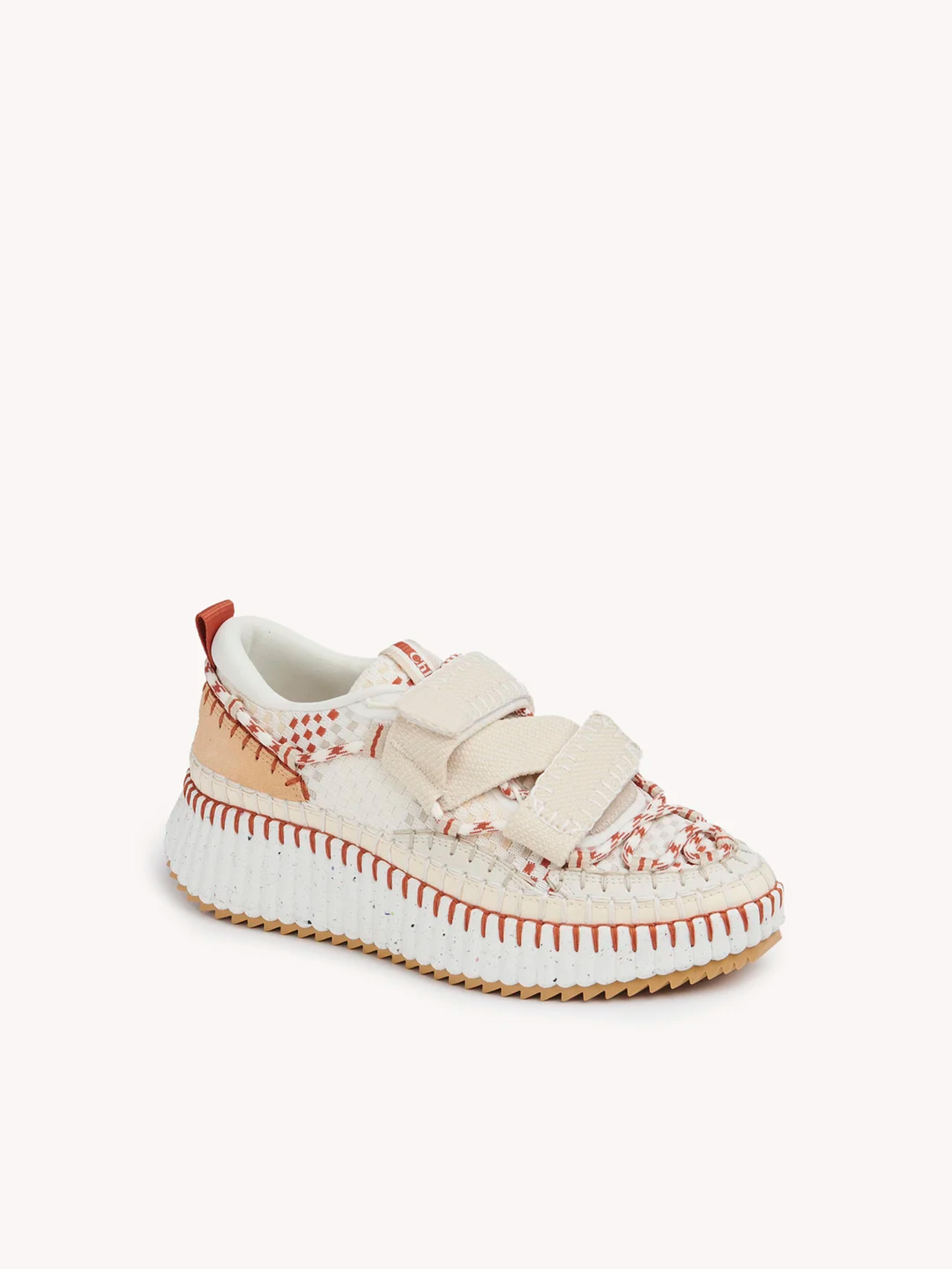 Chloé Women's 'nama' Sneakers - Natural - Low-top Sneakers - 6