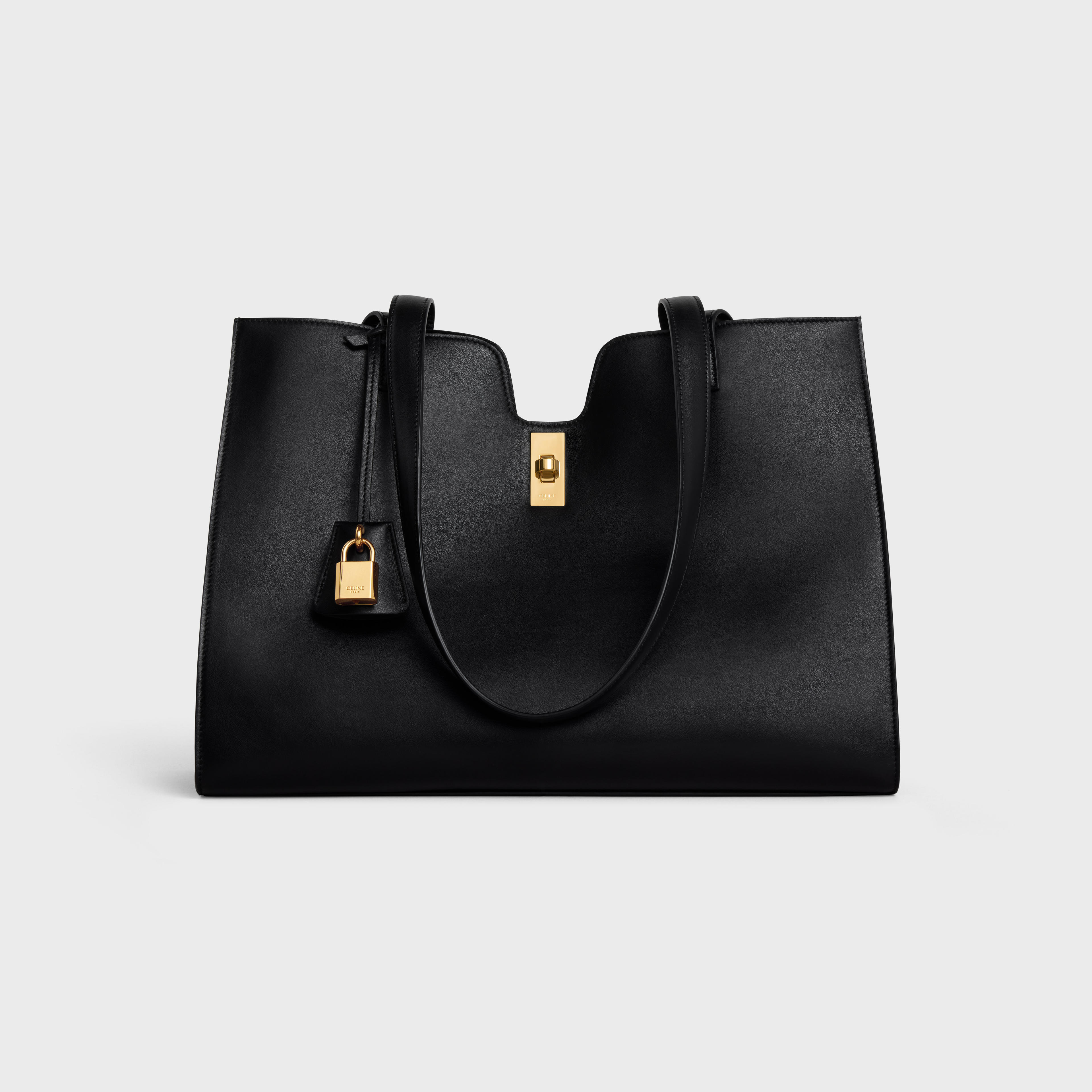 CABAS 16 IN SMOOTH CALFSKIN - BLACK | CELINE