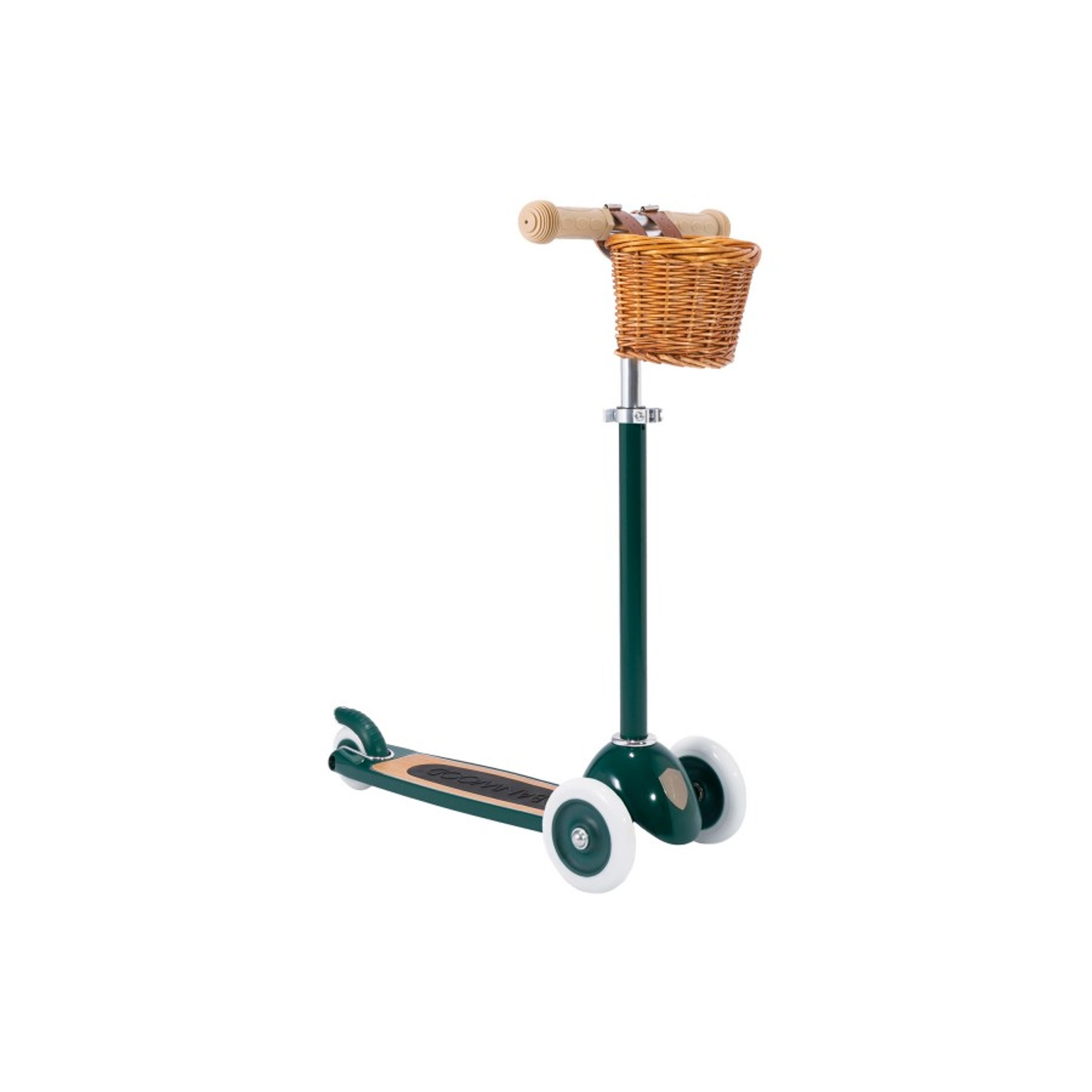 Green 3 wheel scooter for kids - Banwood