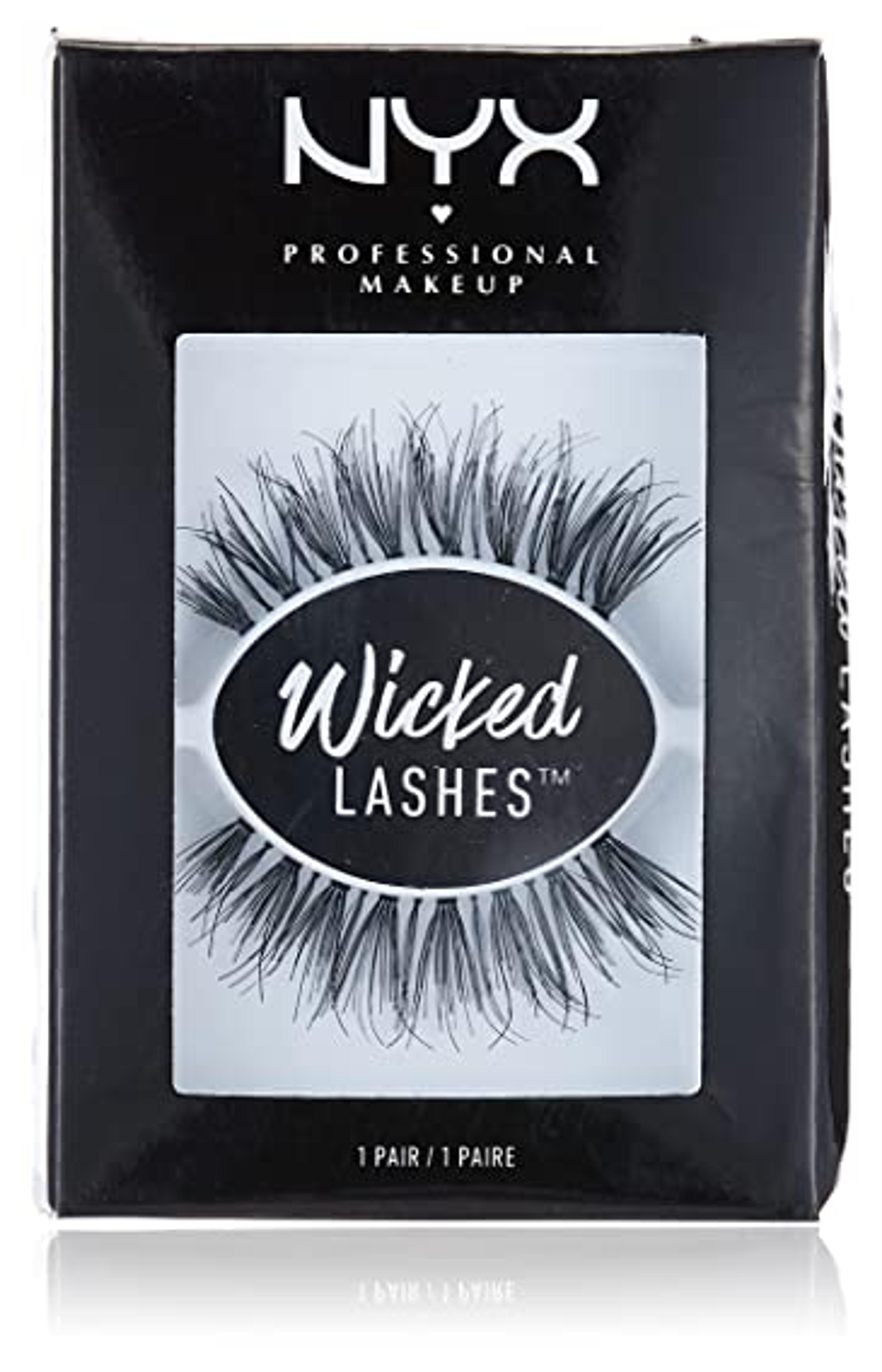 Amazon.com : NYX Cosmetics Wicked Lashes WL12 - Vixen : Beauty & Personal Care